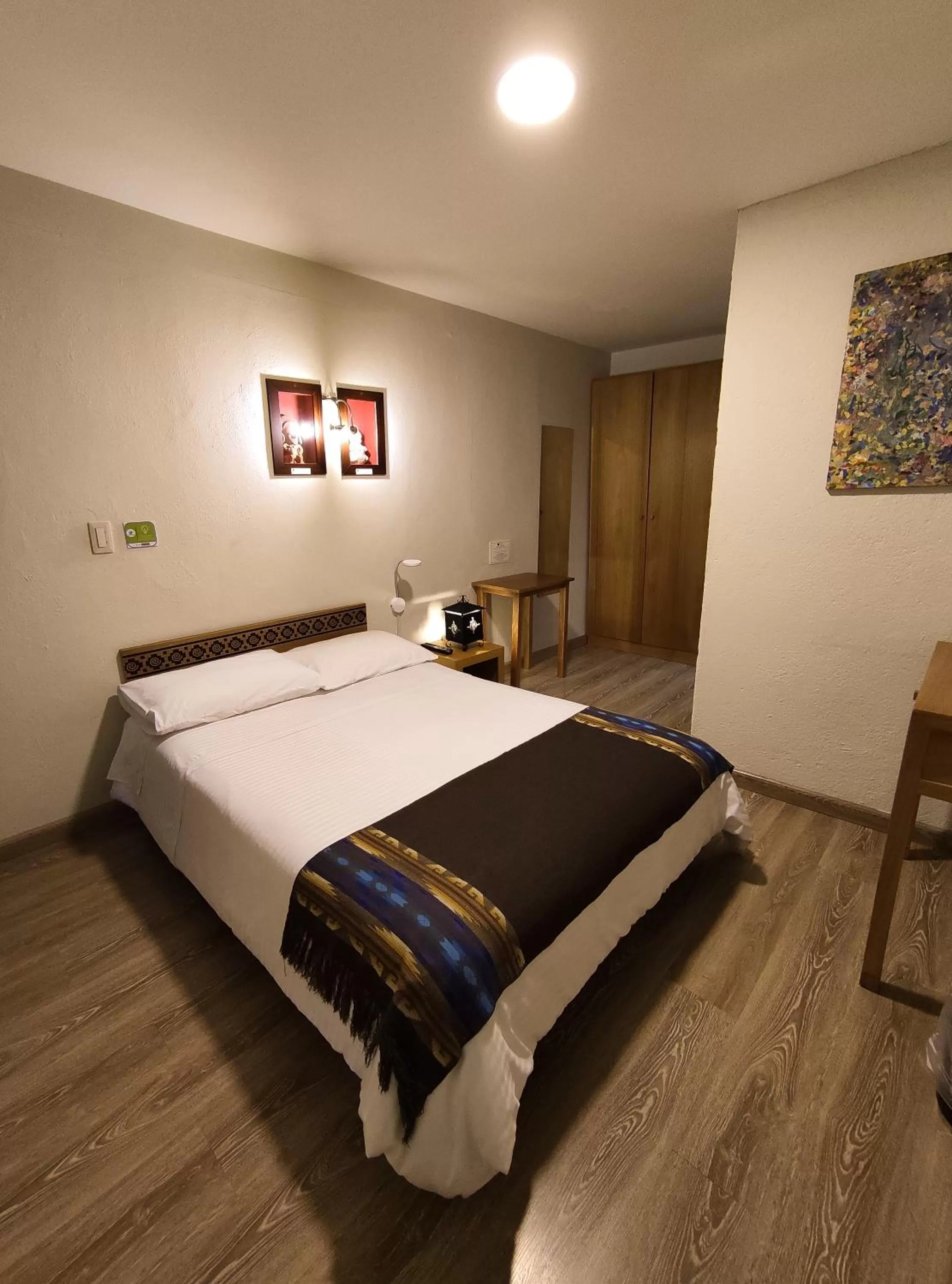 Bed in Hotel Casa Merced