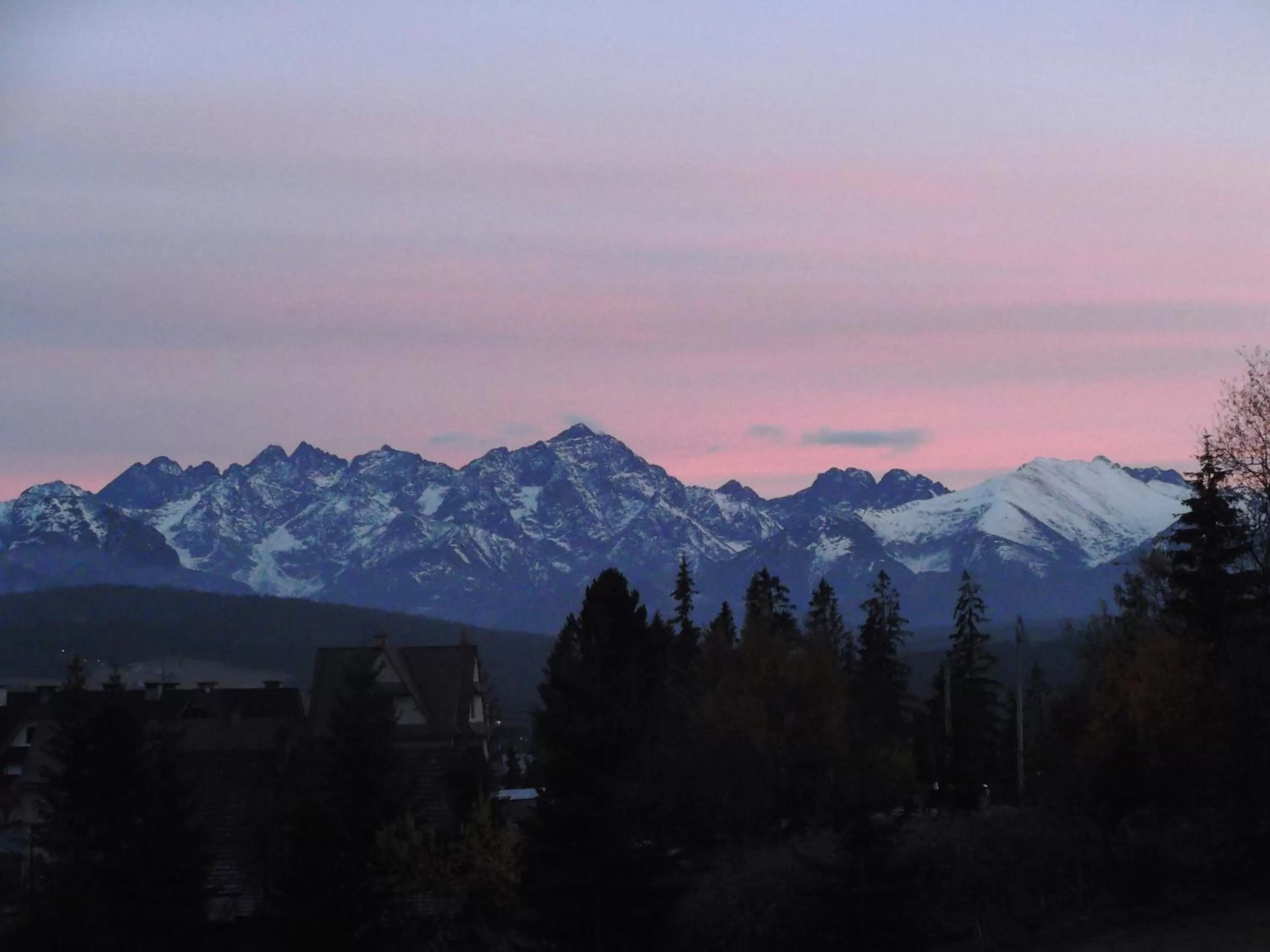 Mountain view in Willa na Olczańskim Wierchu
