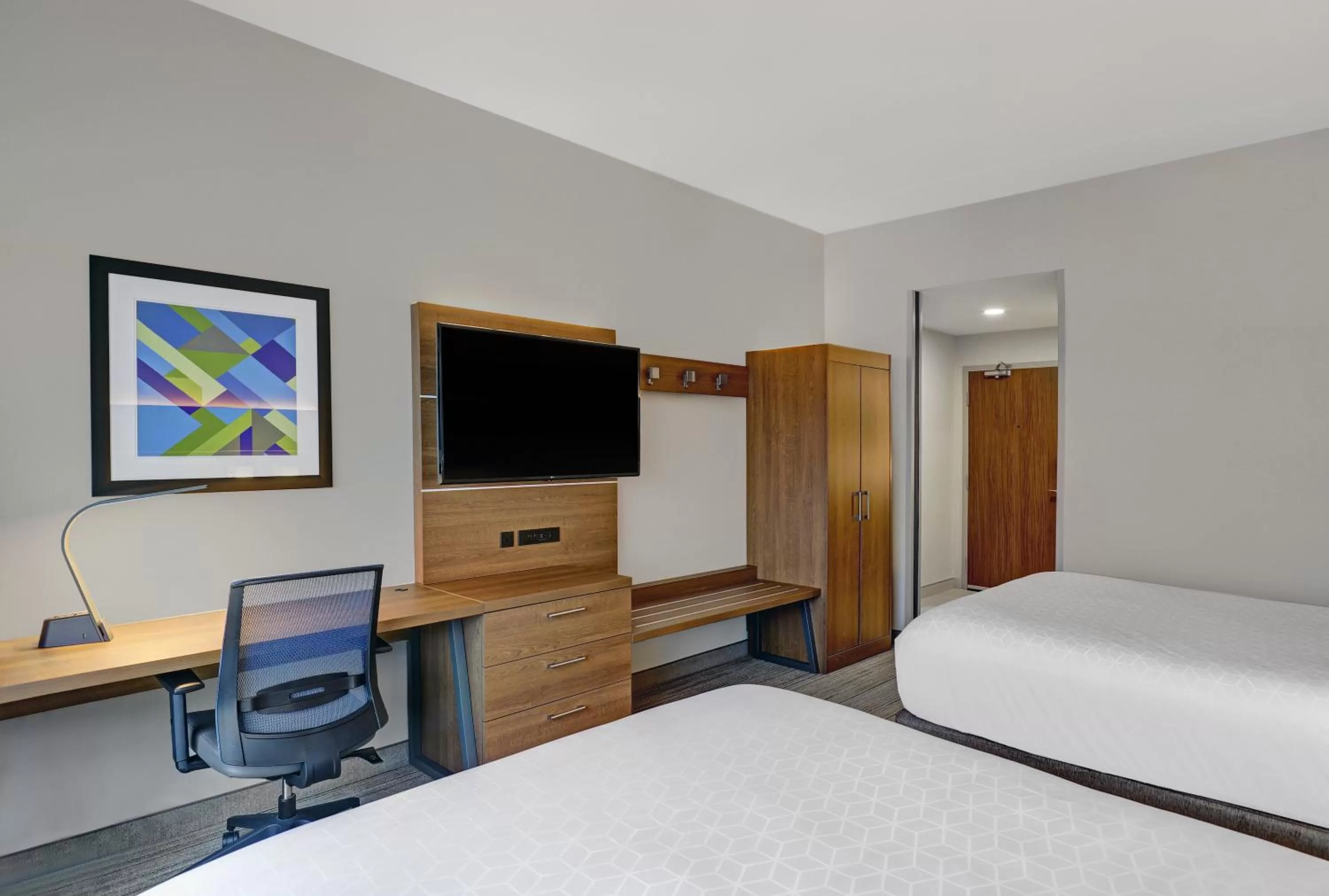TV and multimedia, Bed in Holiday Inn Express & Suites - Collingwood