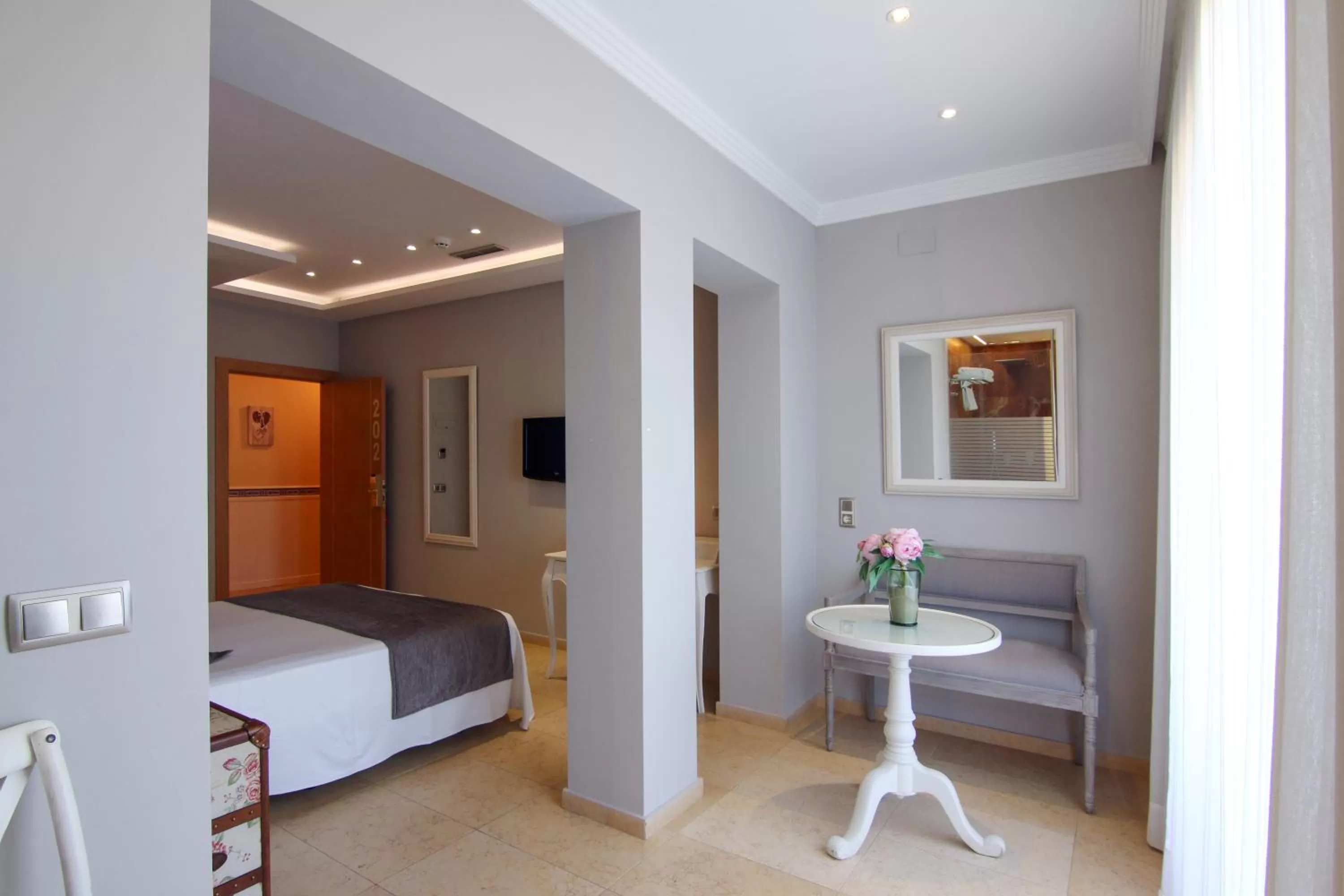 Photo of the whole room, Bed in Hotel restaurant Ceferino