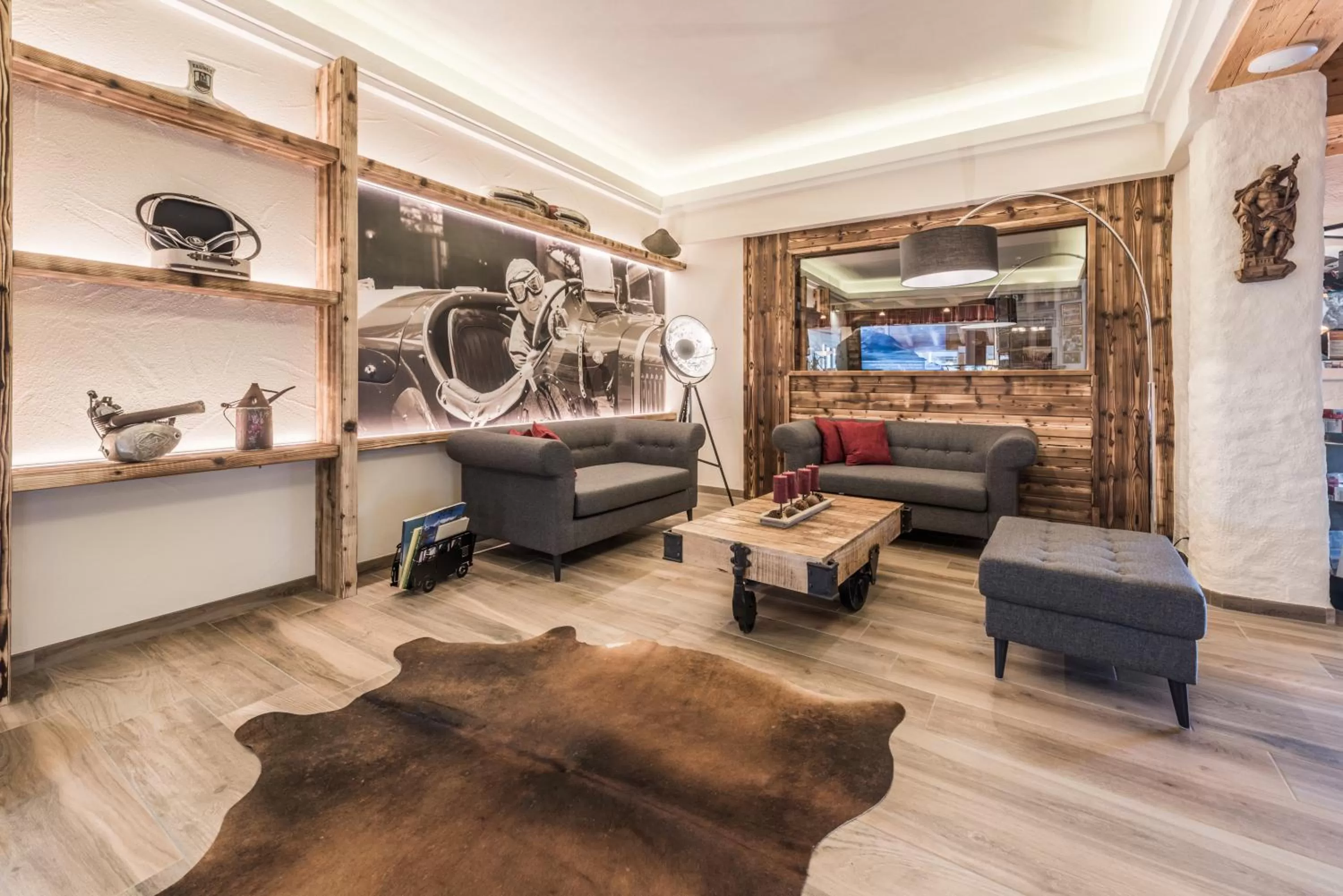 Lobby or reception in VÖTTER'S HOTEL in Kaprun am Kitzsteinhorn - Skibus direkt