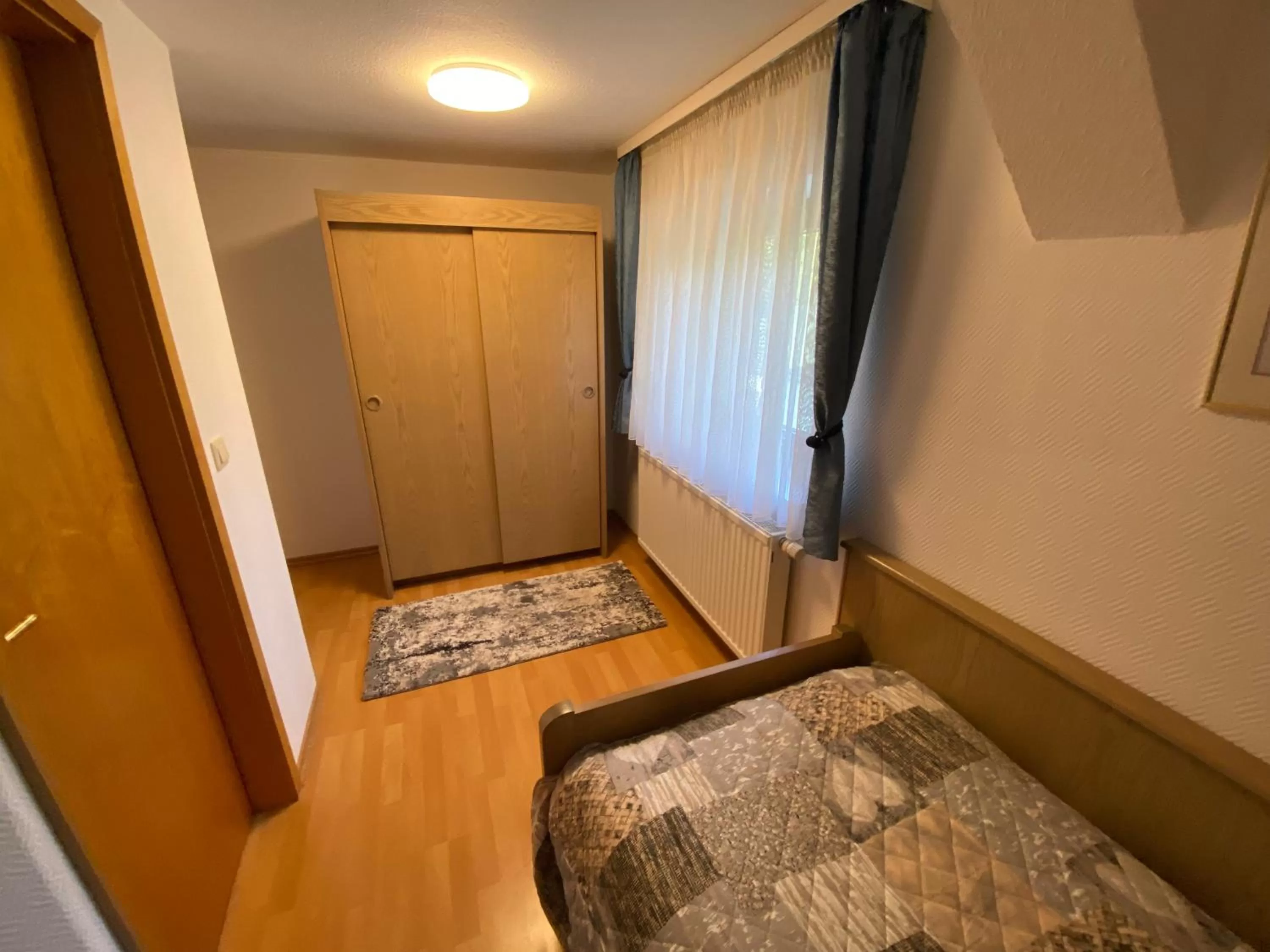 Bed in Hotel Bielatal