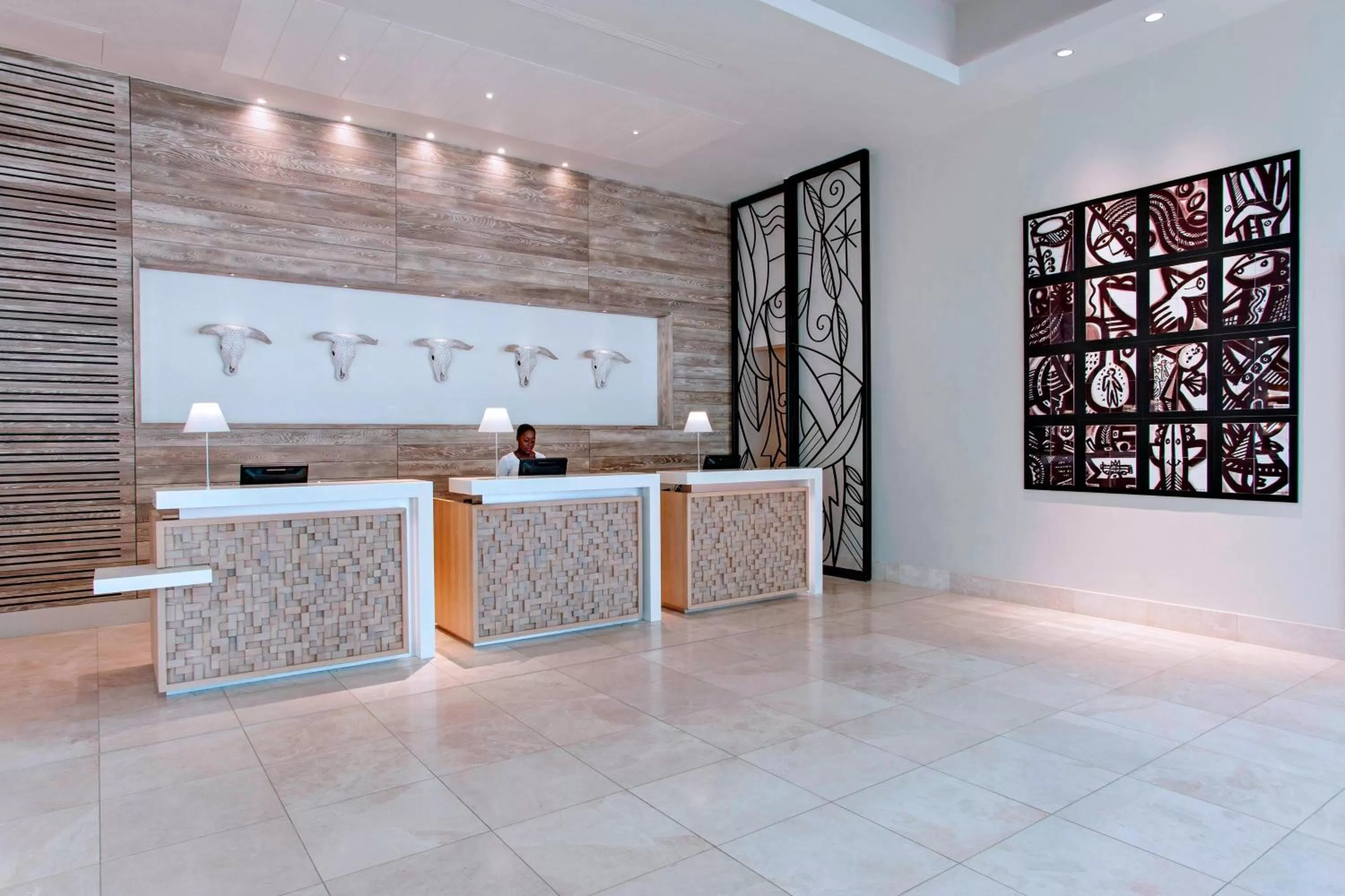 Lobby or reception in Marriott Port-au-Prince Hotel