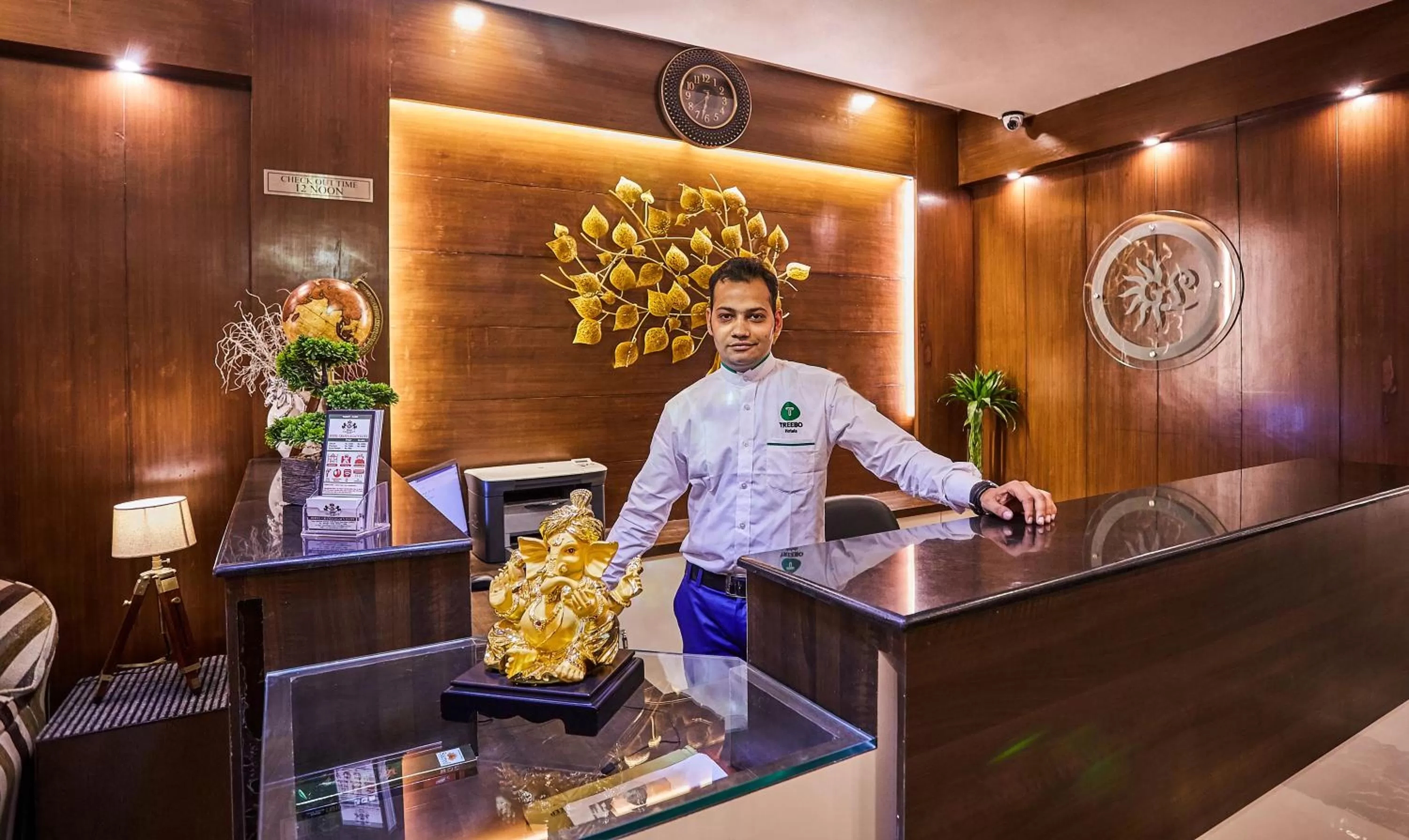 Lobby or reception in Treebo Grand Legacy Elite With Roof Top Cafe