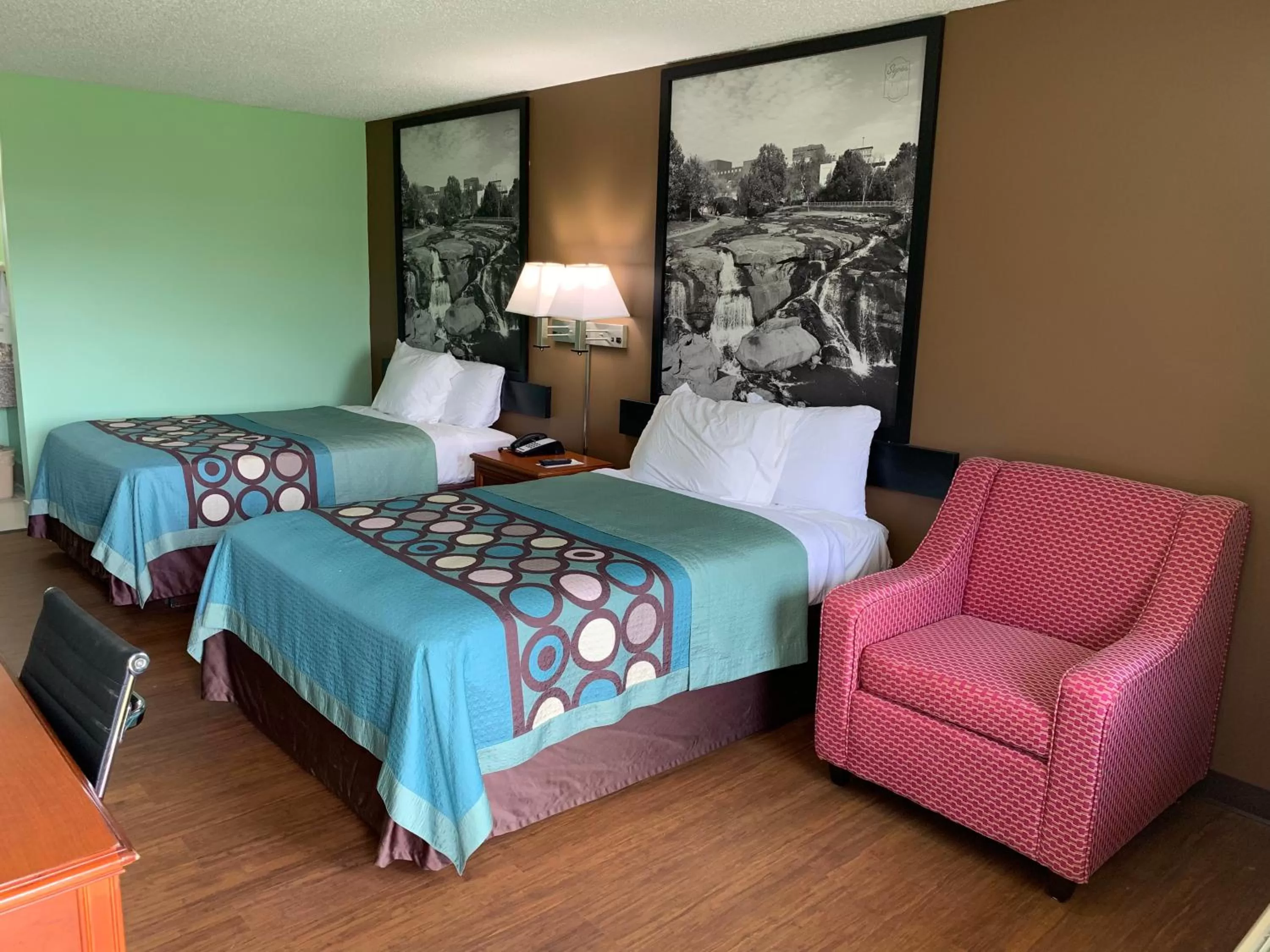 Bed in Super 8 by Wyndham Gaffney