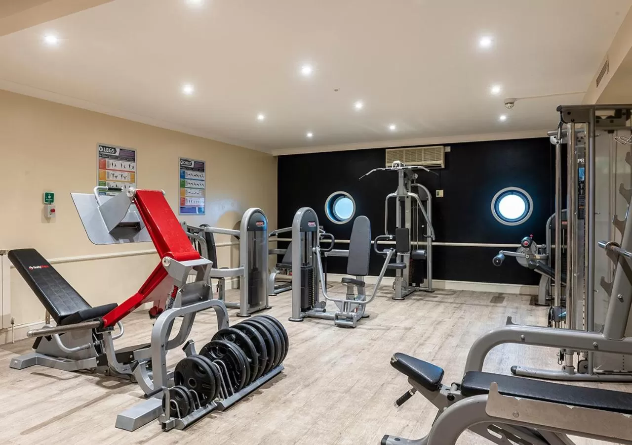 Fitness centre/facilities in Hogs Back Hotel & Spa Nr Farnham