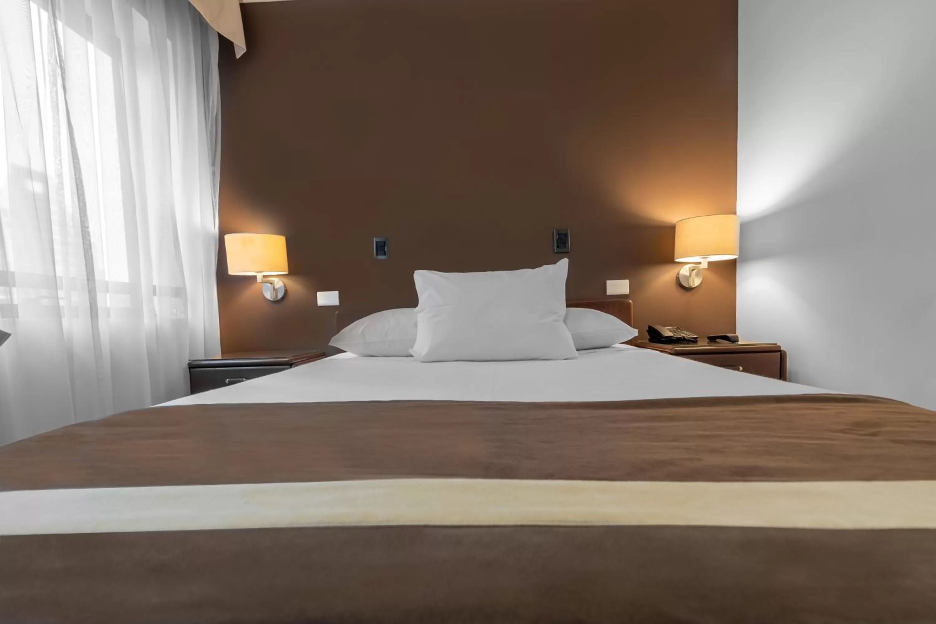 Bed in Apart Hotel Elite Las Condes
