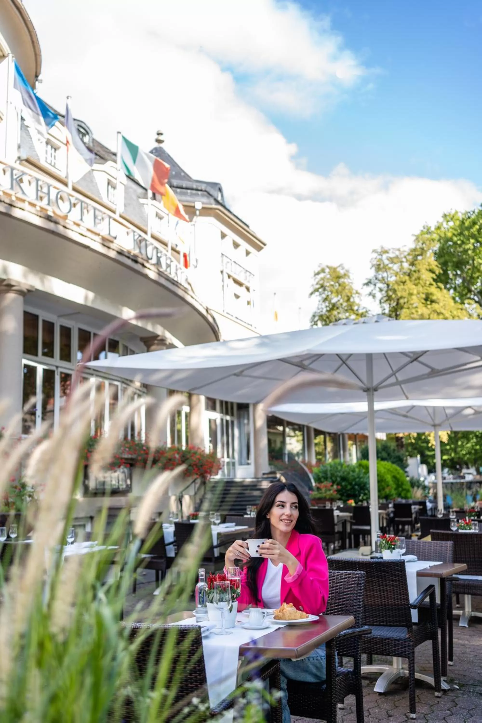 Restaurant/places to eat in Parkhotel Kurhaus