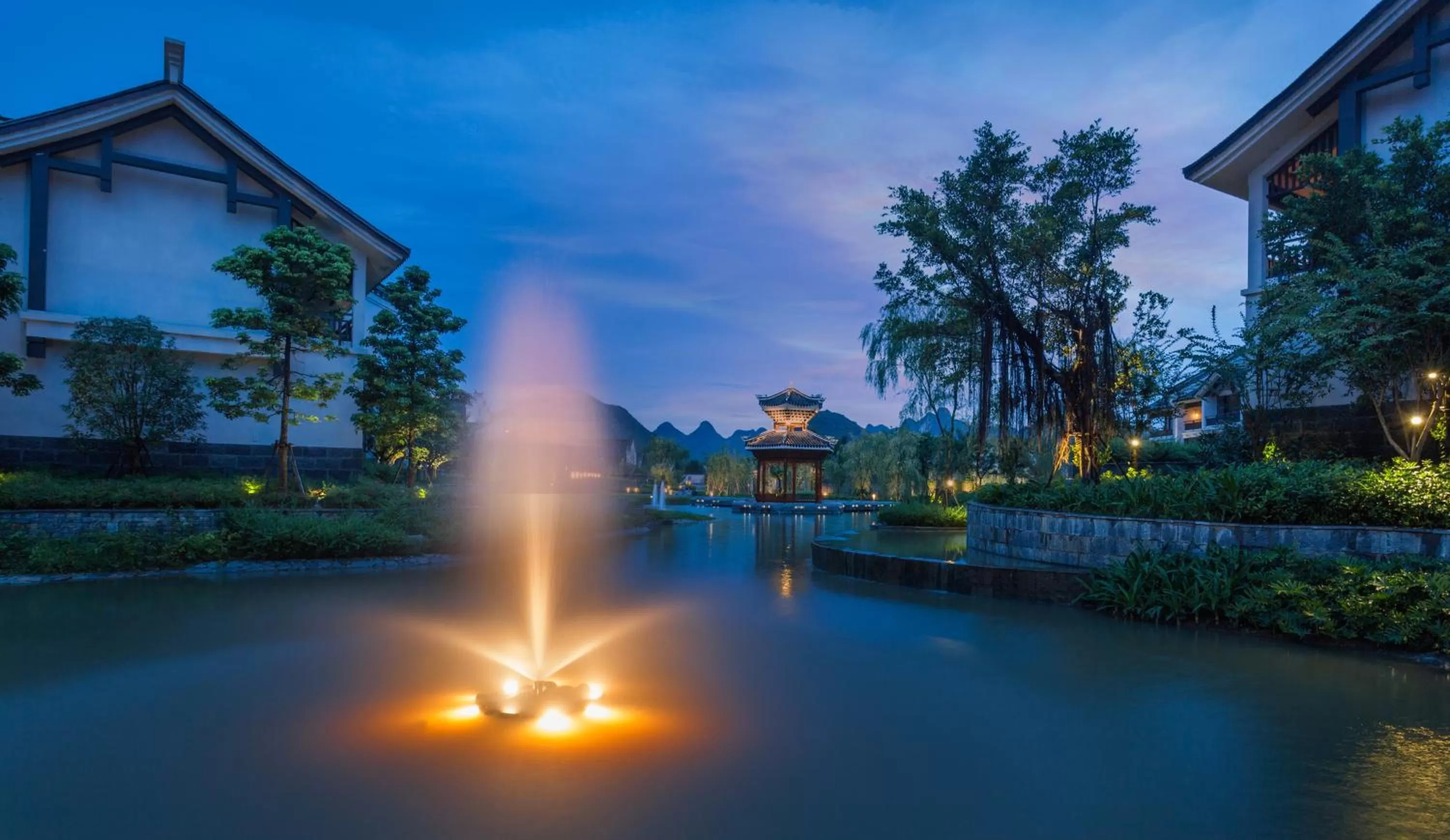 Property building in Banyan Tree Yangshuo