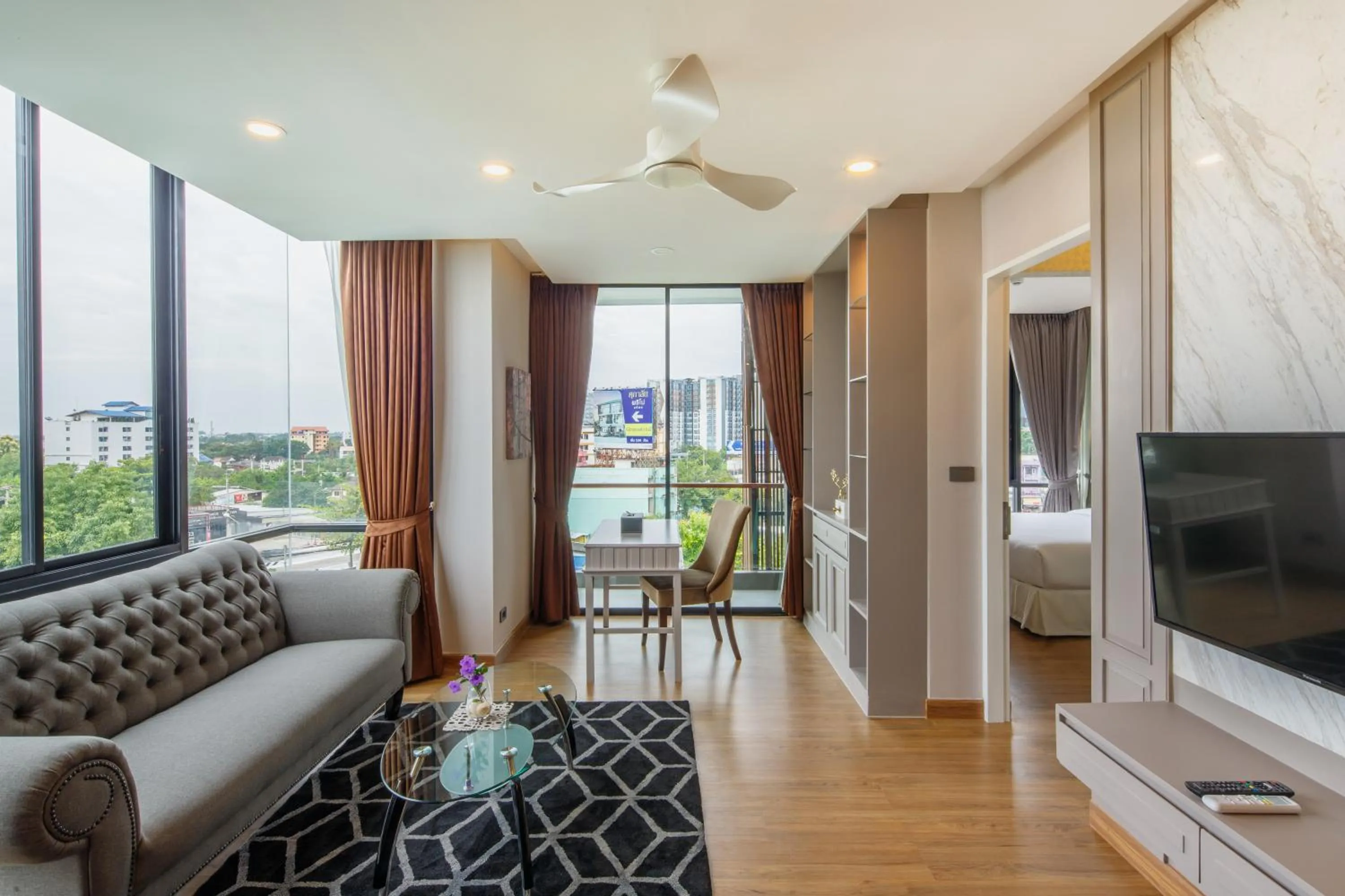 Living room in Parc Borough City Resort