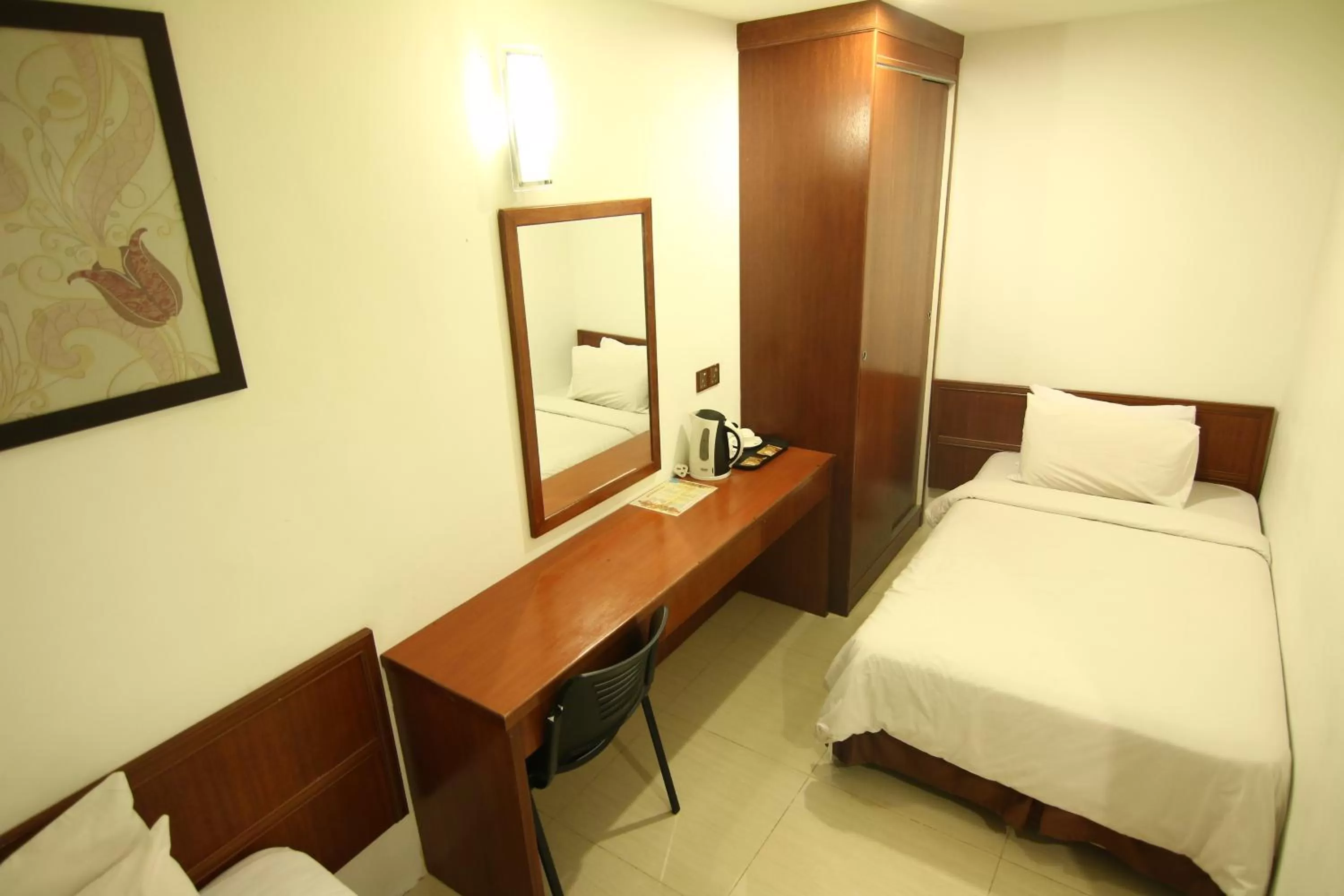 Bed in AG Hotel Penang