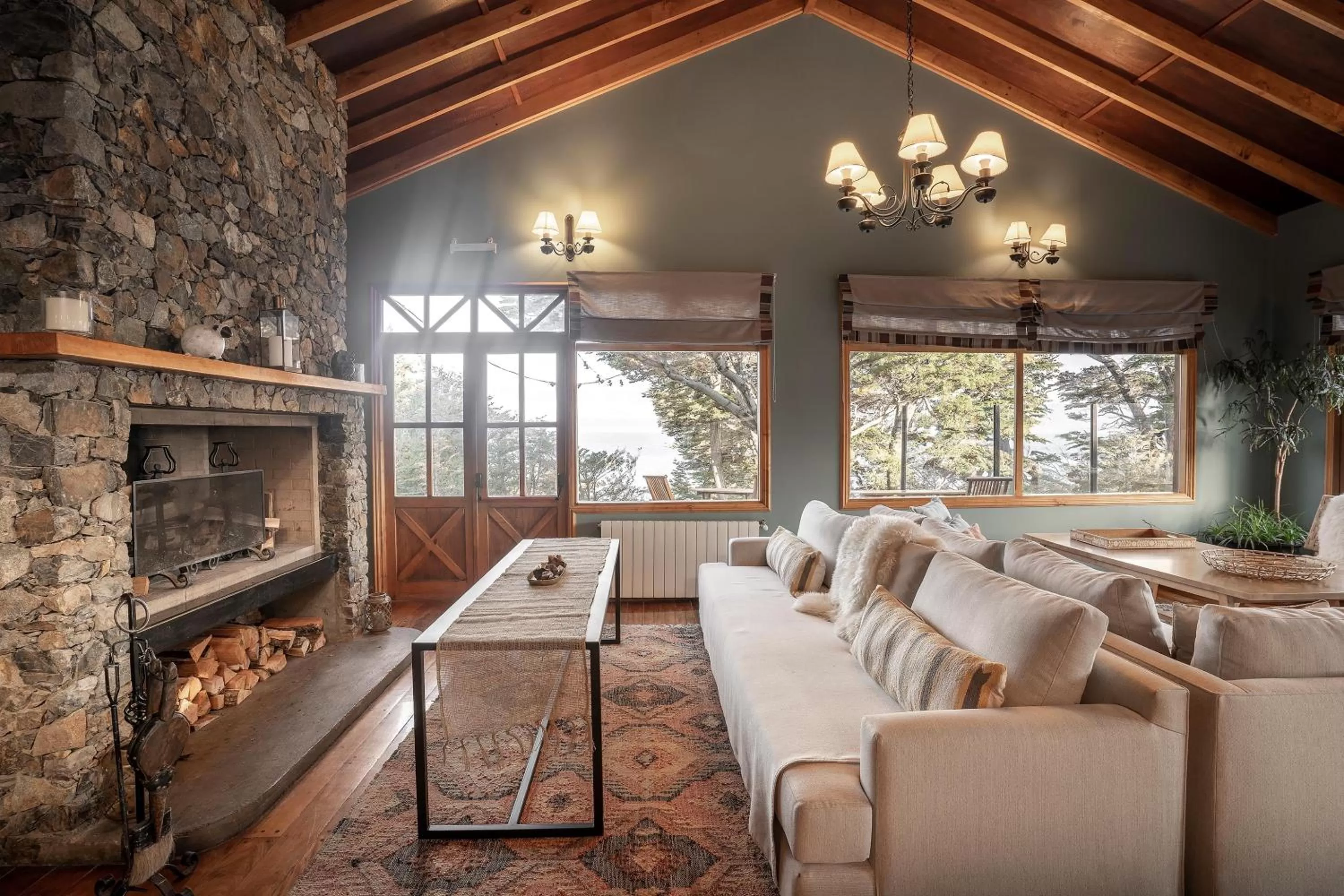 Living room in Los Ñires Ushuaia