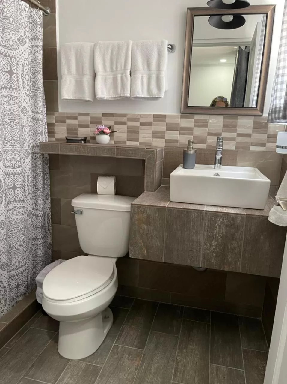 Bathroom in Refugio de la Montaña B&B