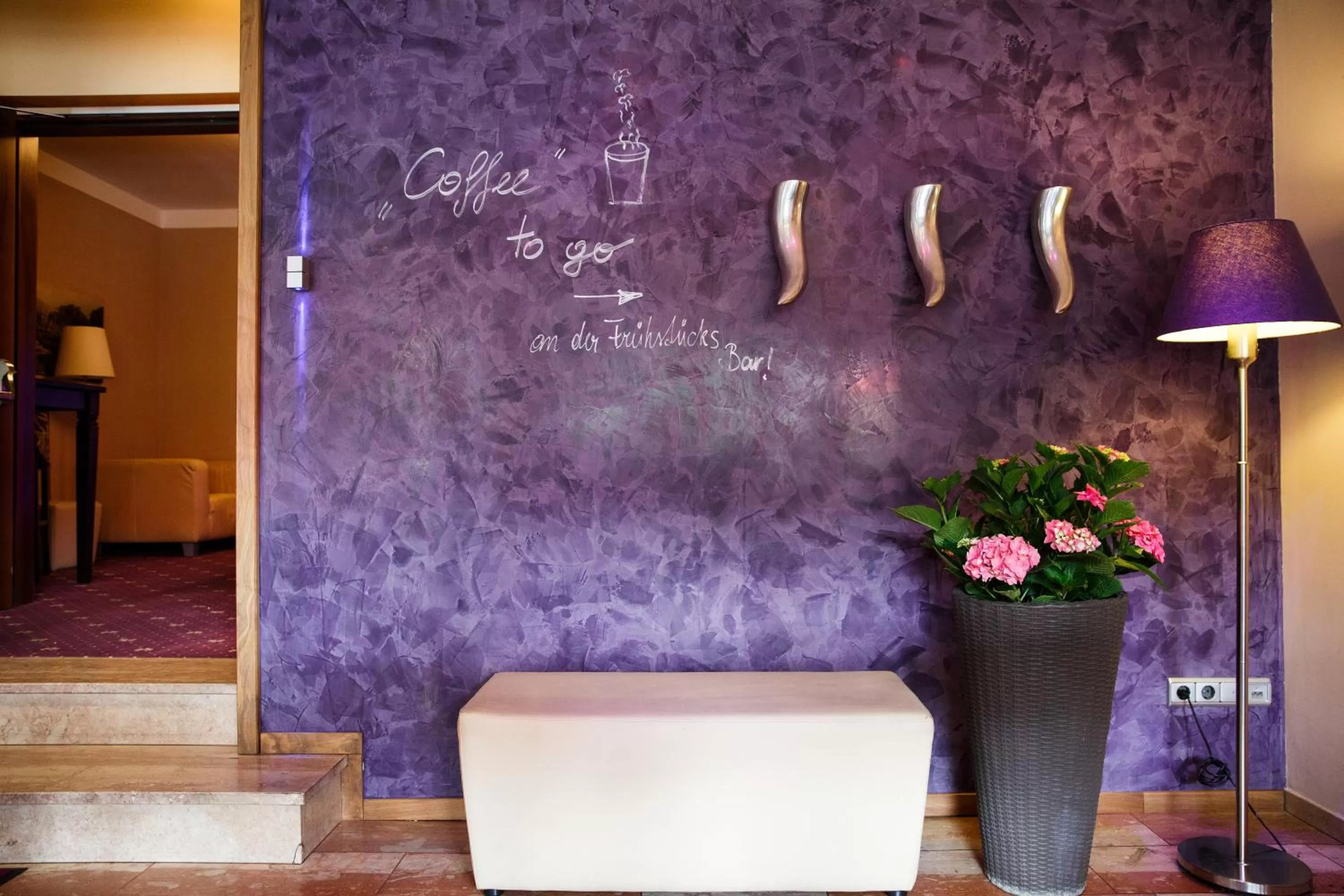 Lobby or reception in Hotel Salzburg