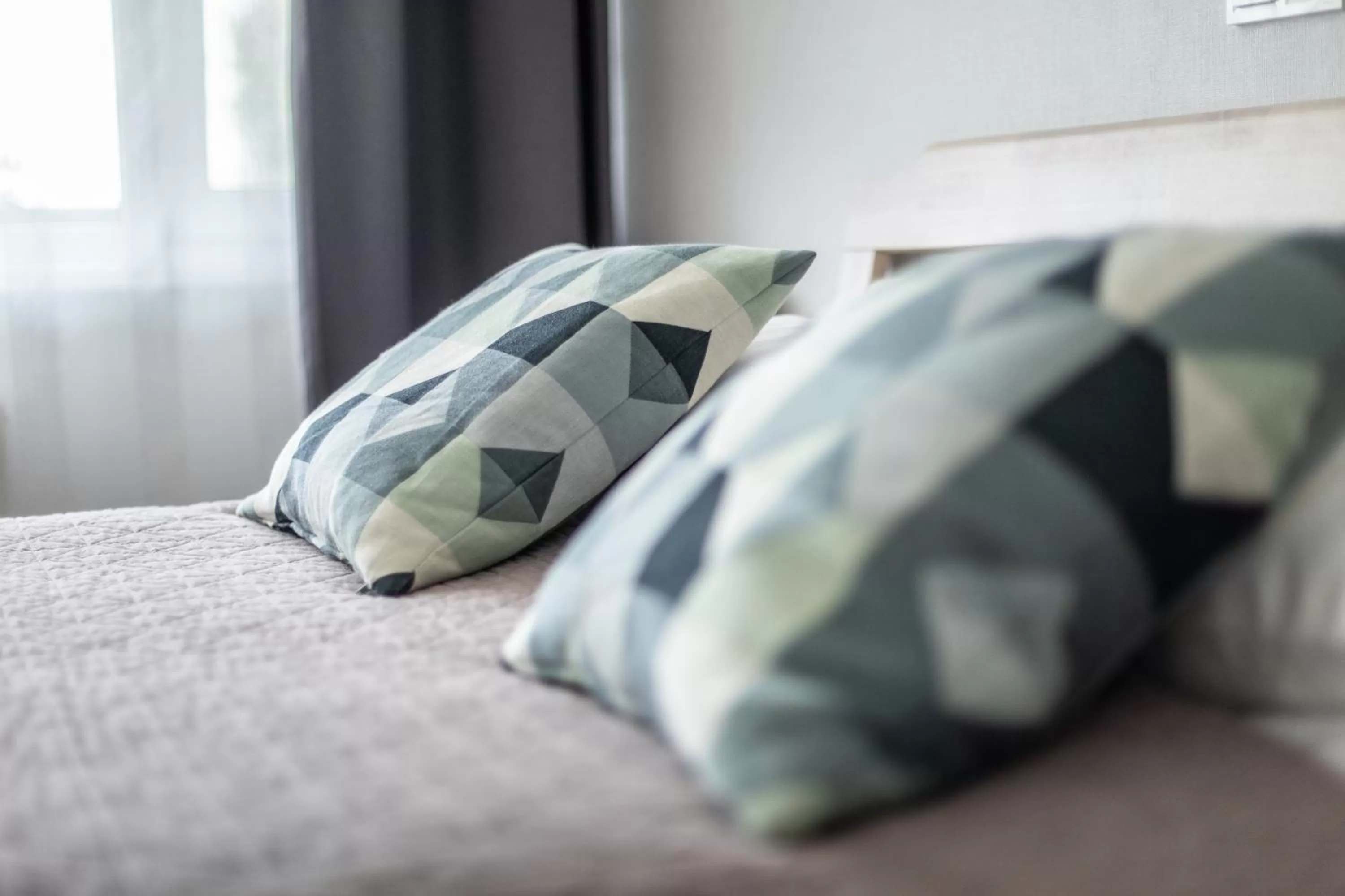 Bed in Hotel Mezaparks