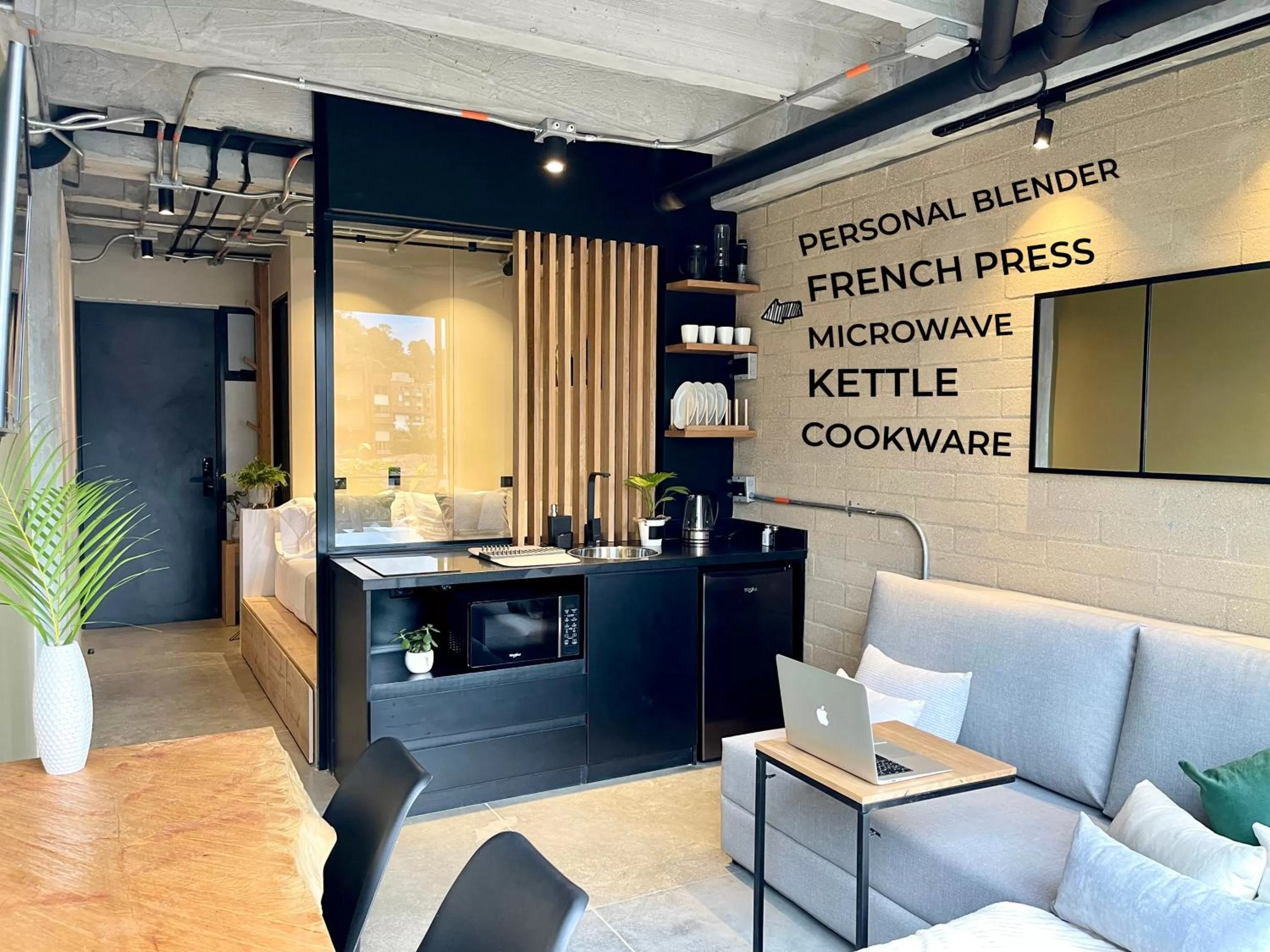 kitchen in Beminimal Hotel