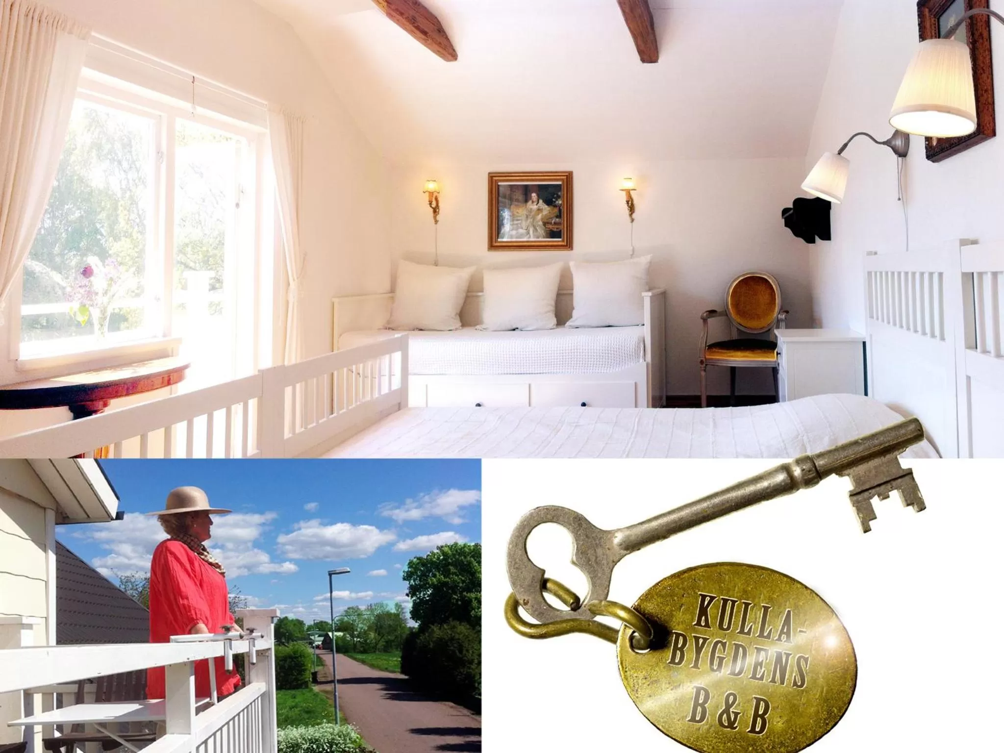 Photo of the whole room in Kullabygdens Bed & Breakfast