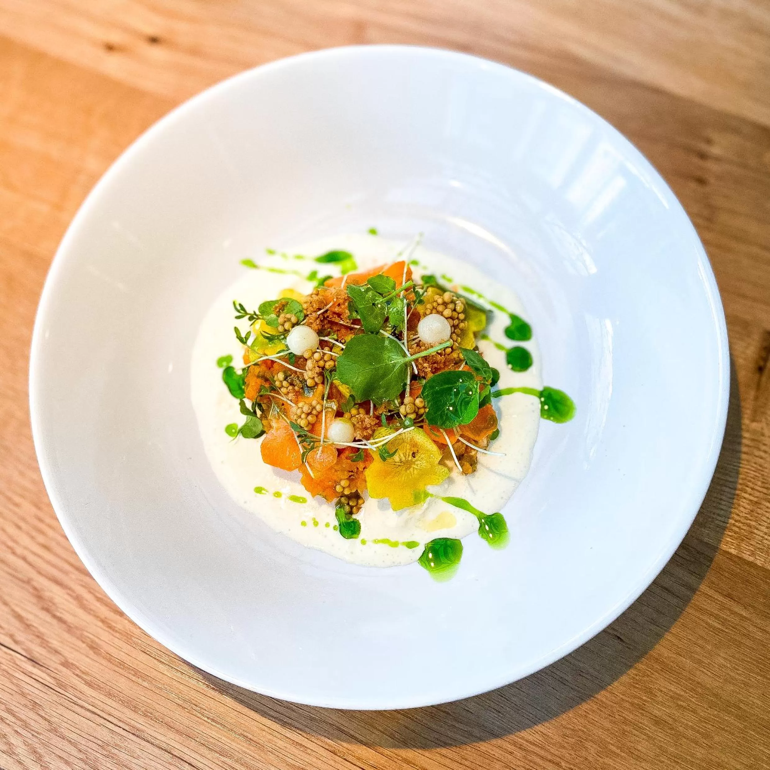 Food close-up in 2tHEIMAT - Hotel & Restaurant