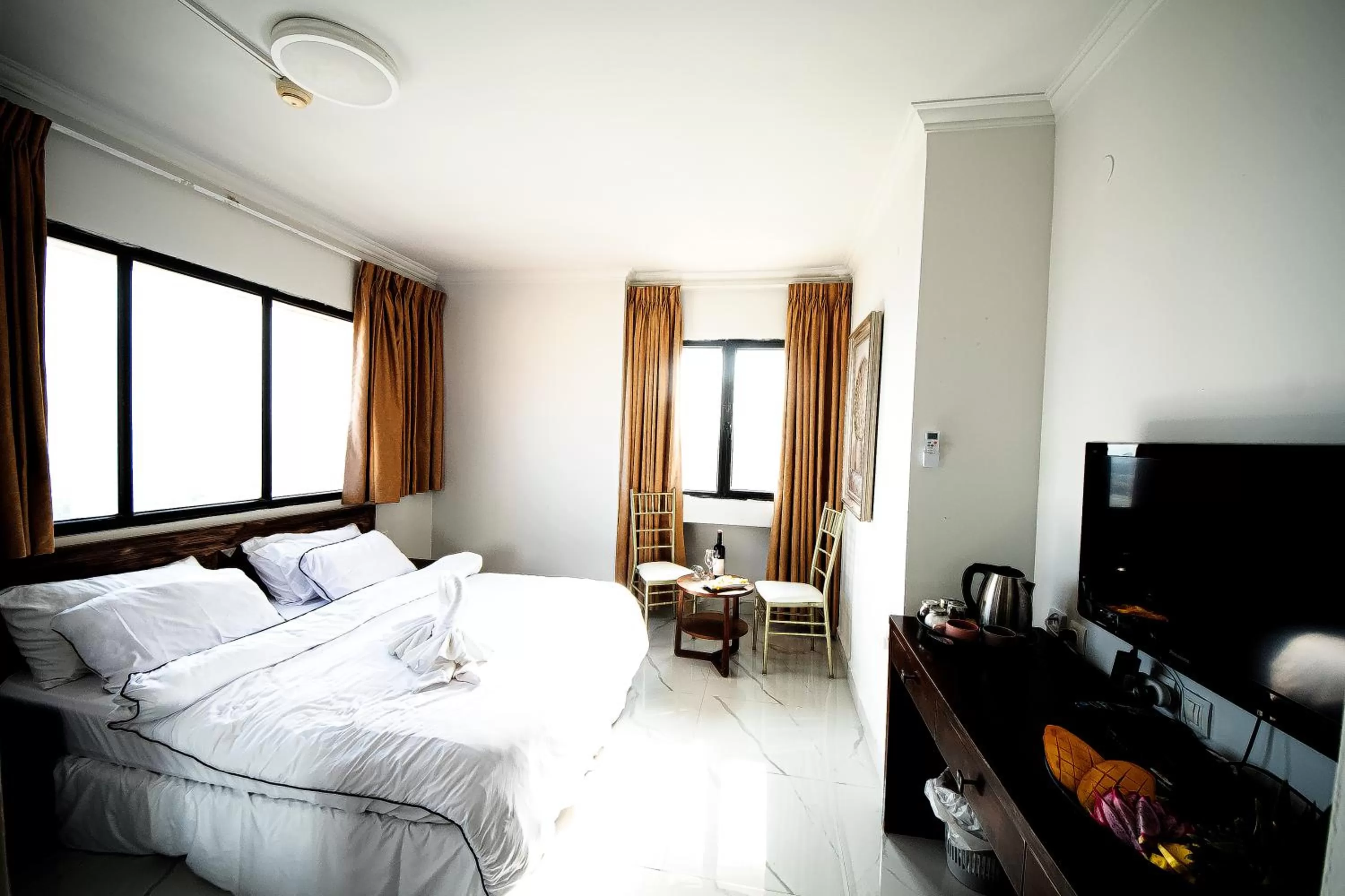 Bedroom, Bed in Haifa Peak