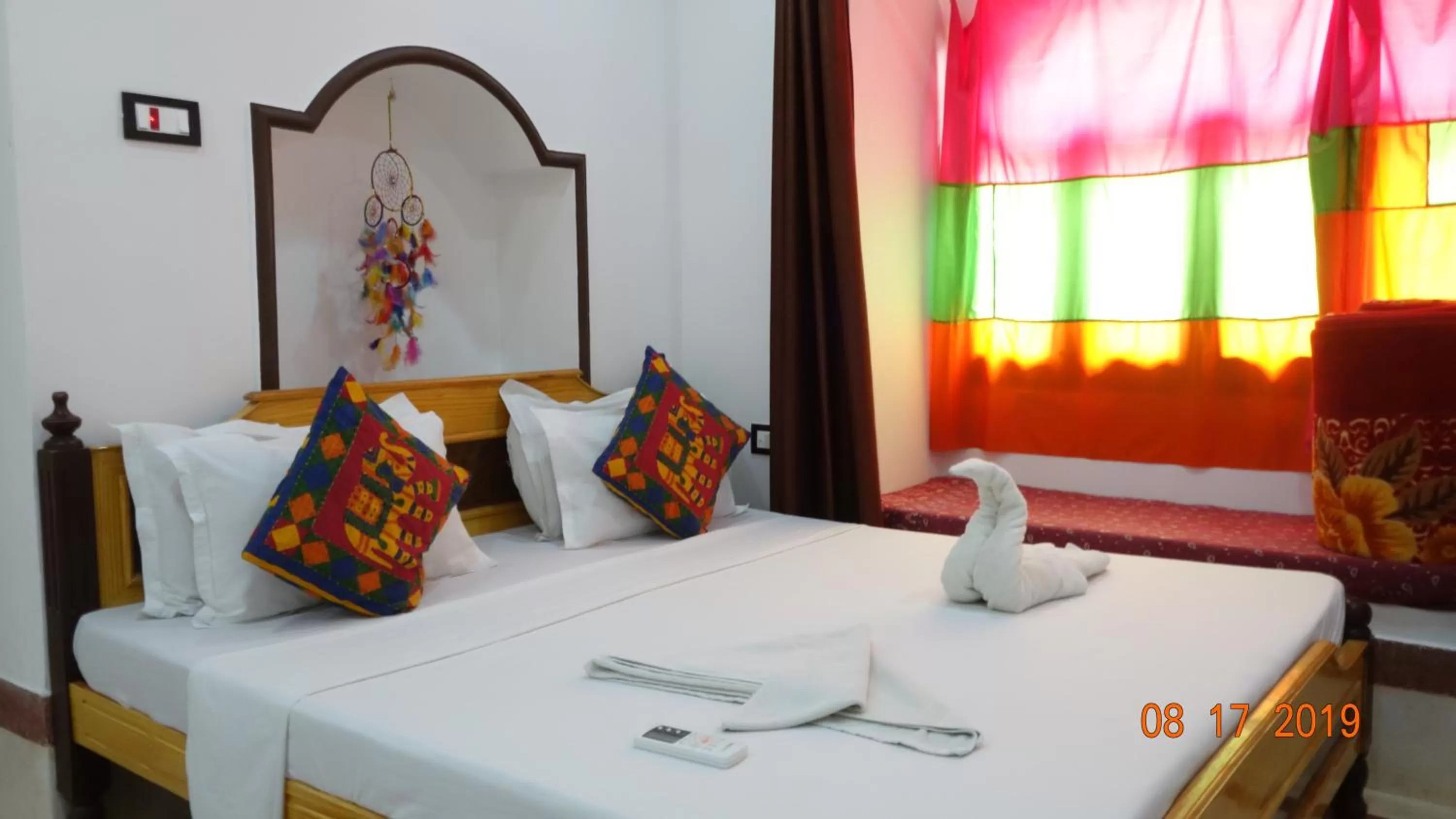 Bed in The Wanderlust Guest House & Safari