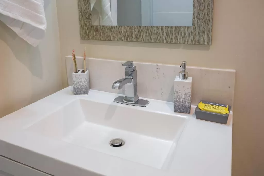 Bathroom in Explore Balboa Park From Your Cozy Studio w Patio