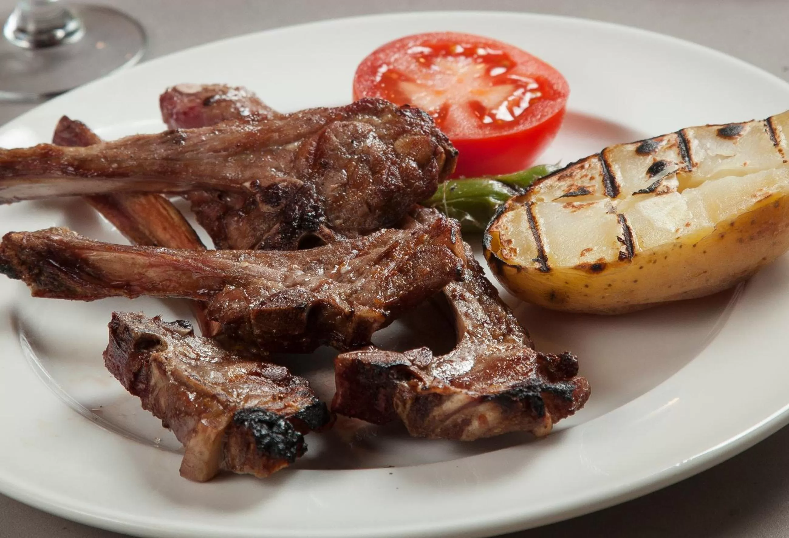 Food in Hotel Restaurant Les Brases