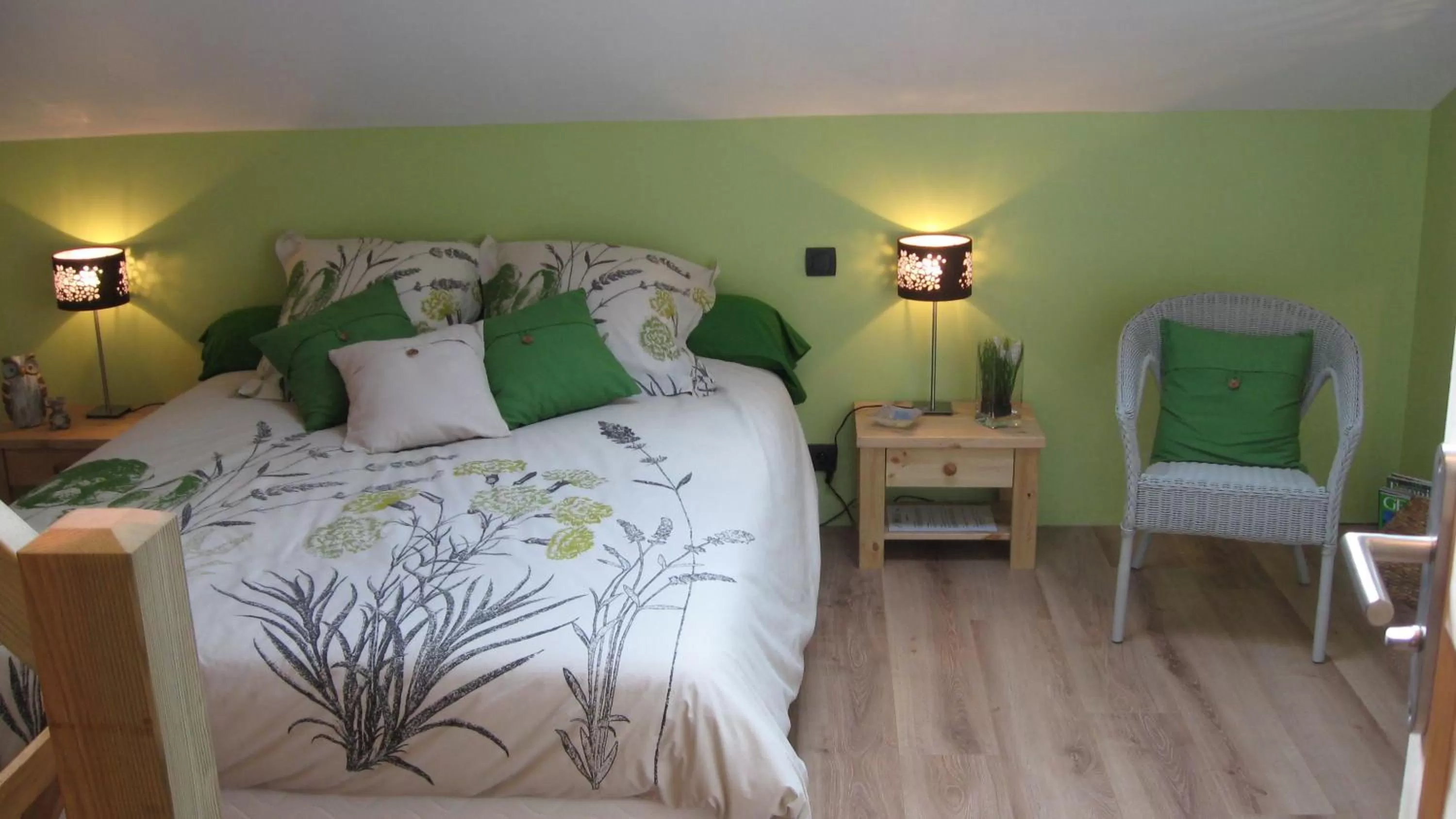 Bedroom, Bed in Le Clos De La Roche