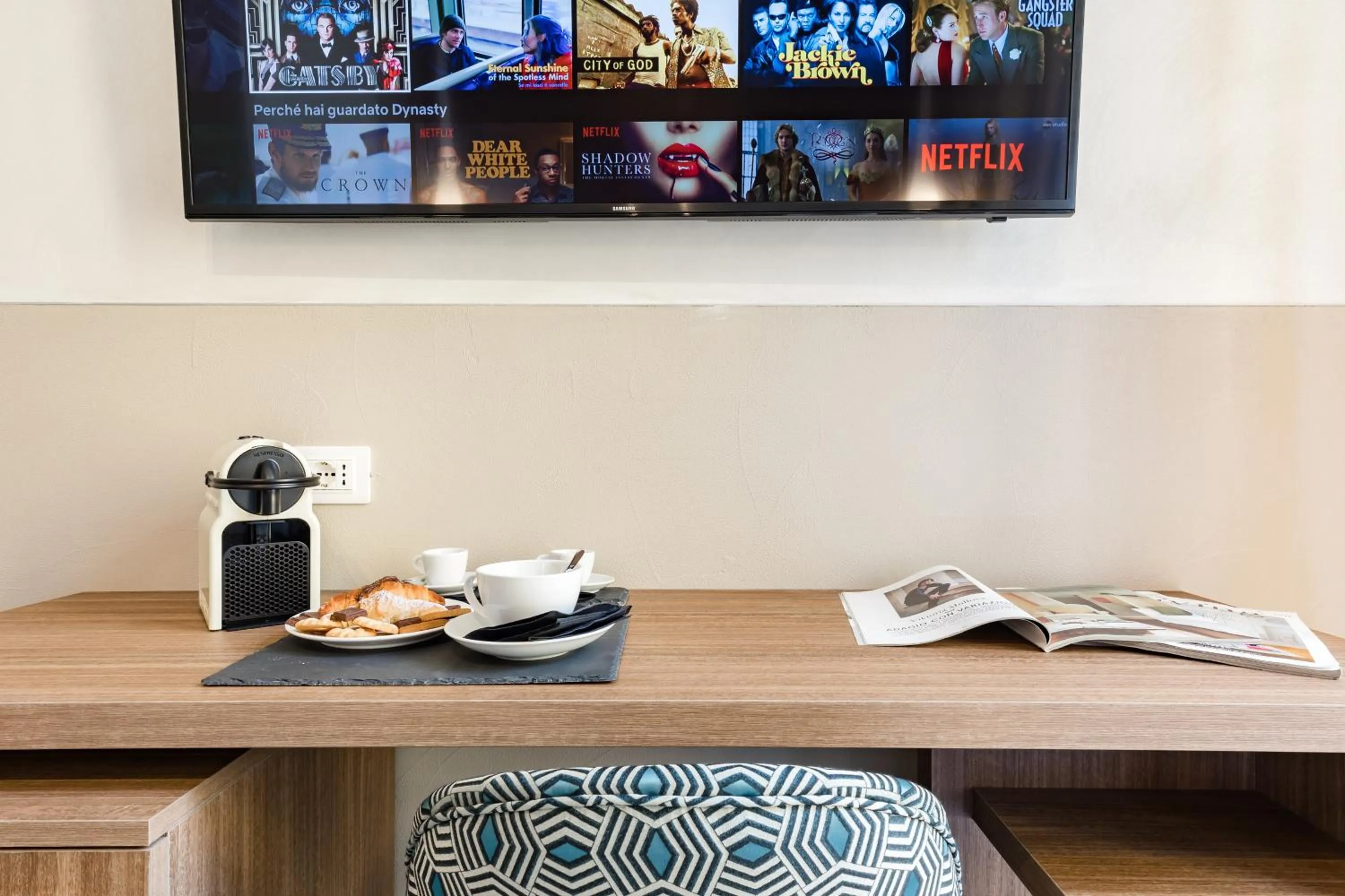 TV and multimedia in A World Aparts - Barberini Boutique Hotel