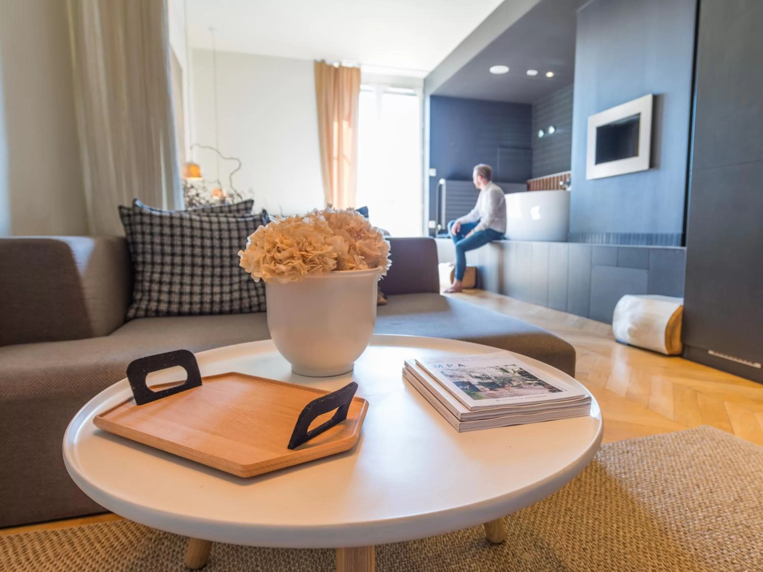 Living room in MiHotel Bellecour