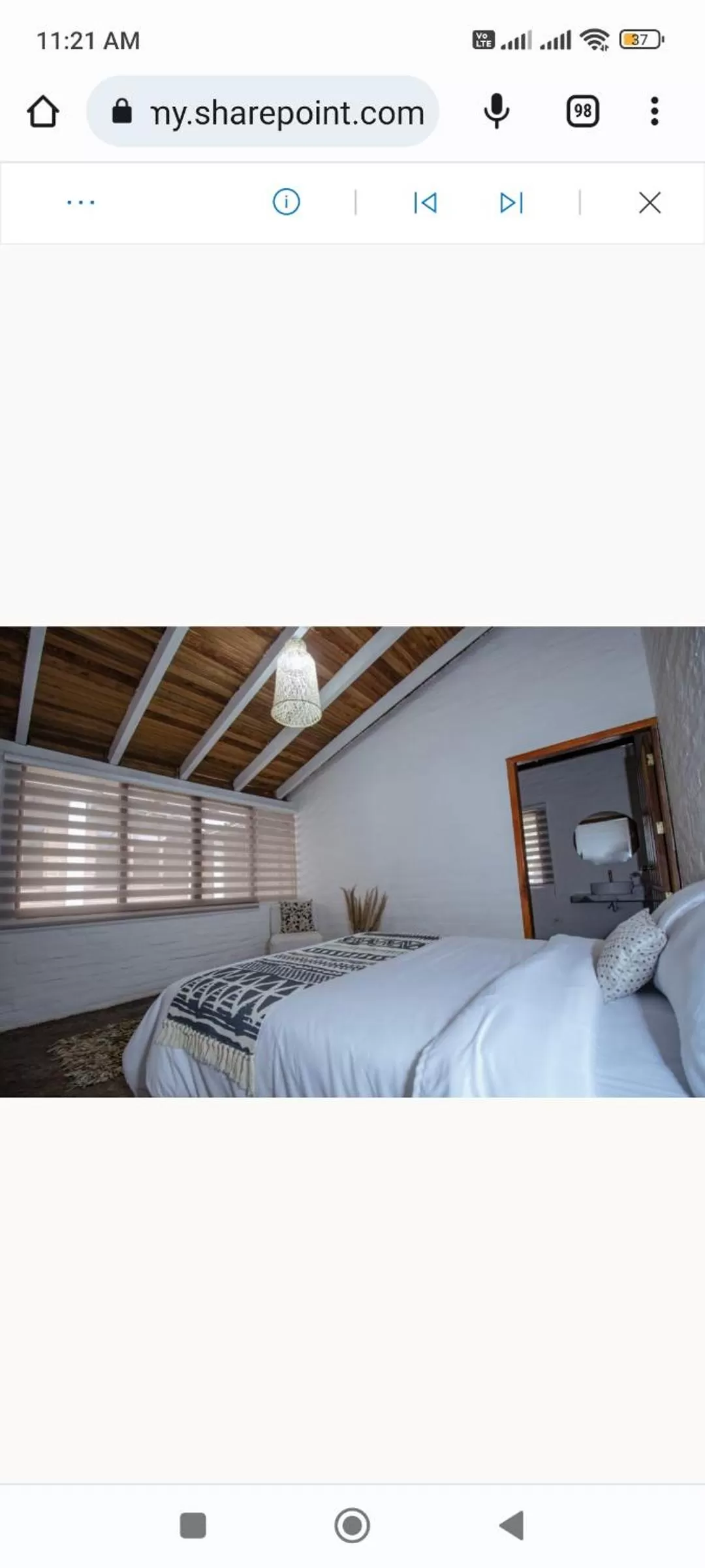 Bed in Rústic Quinta La Aurora