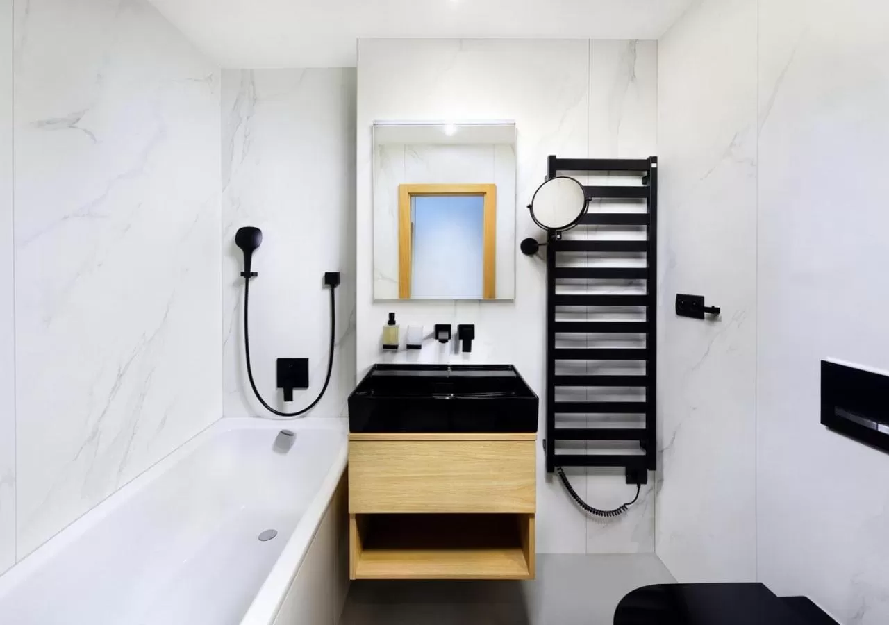 Bathroom in Apartmány Horec