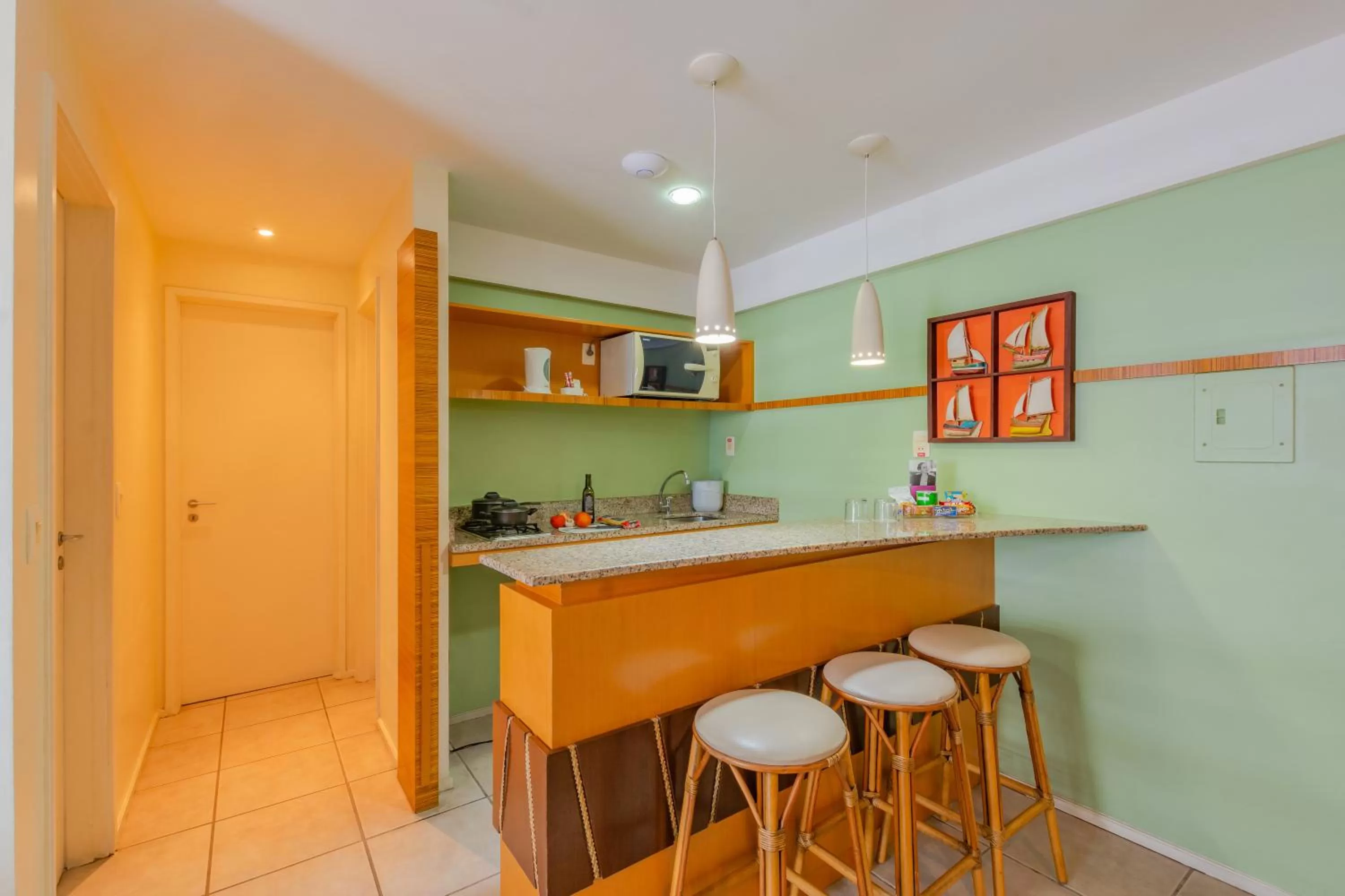 Kitchen or kitchenette in Mercure Fortaleza Meireles