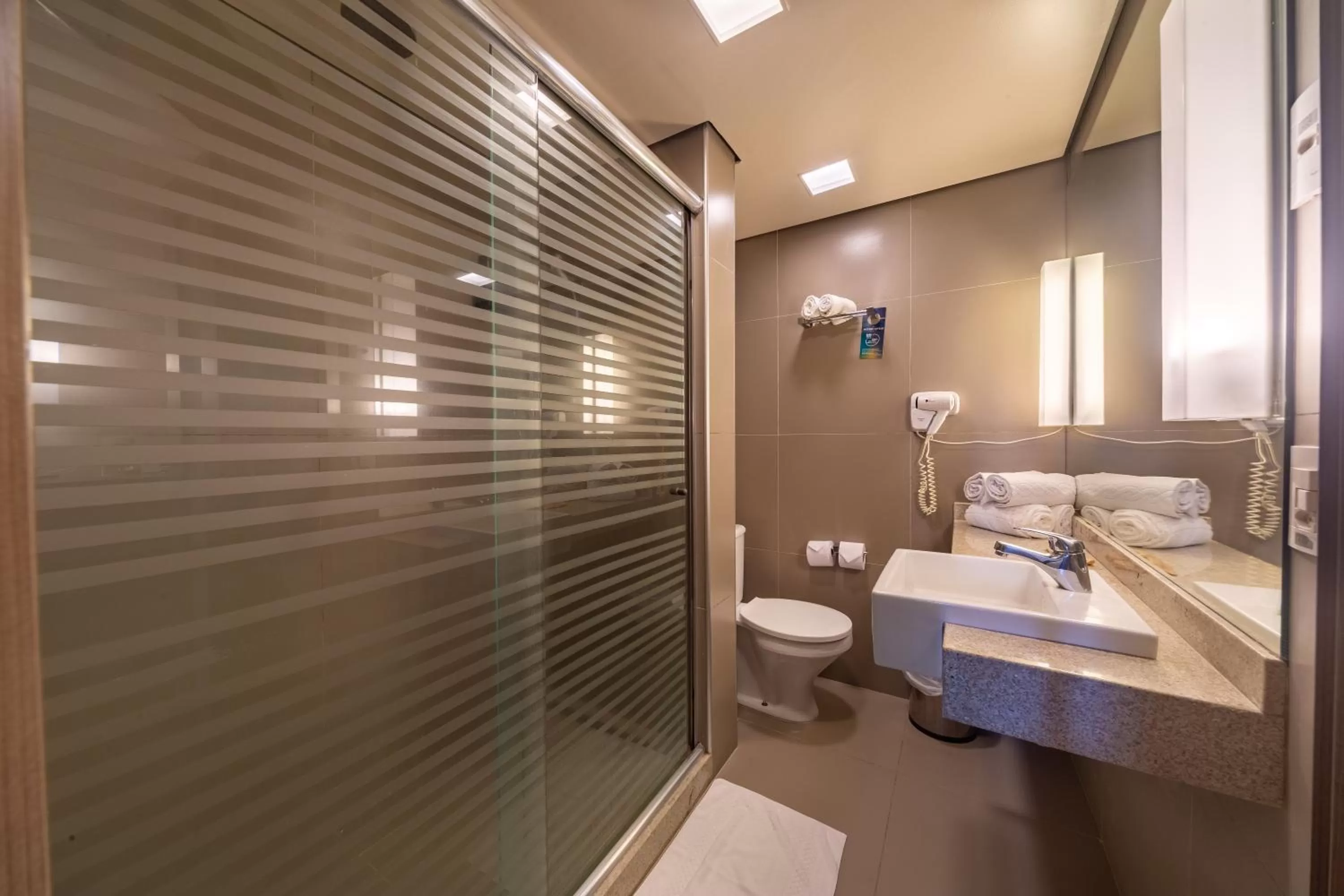 Shower in Novotel Manaus