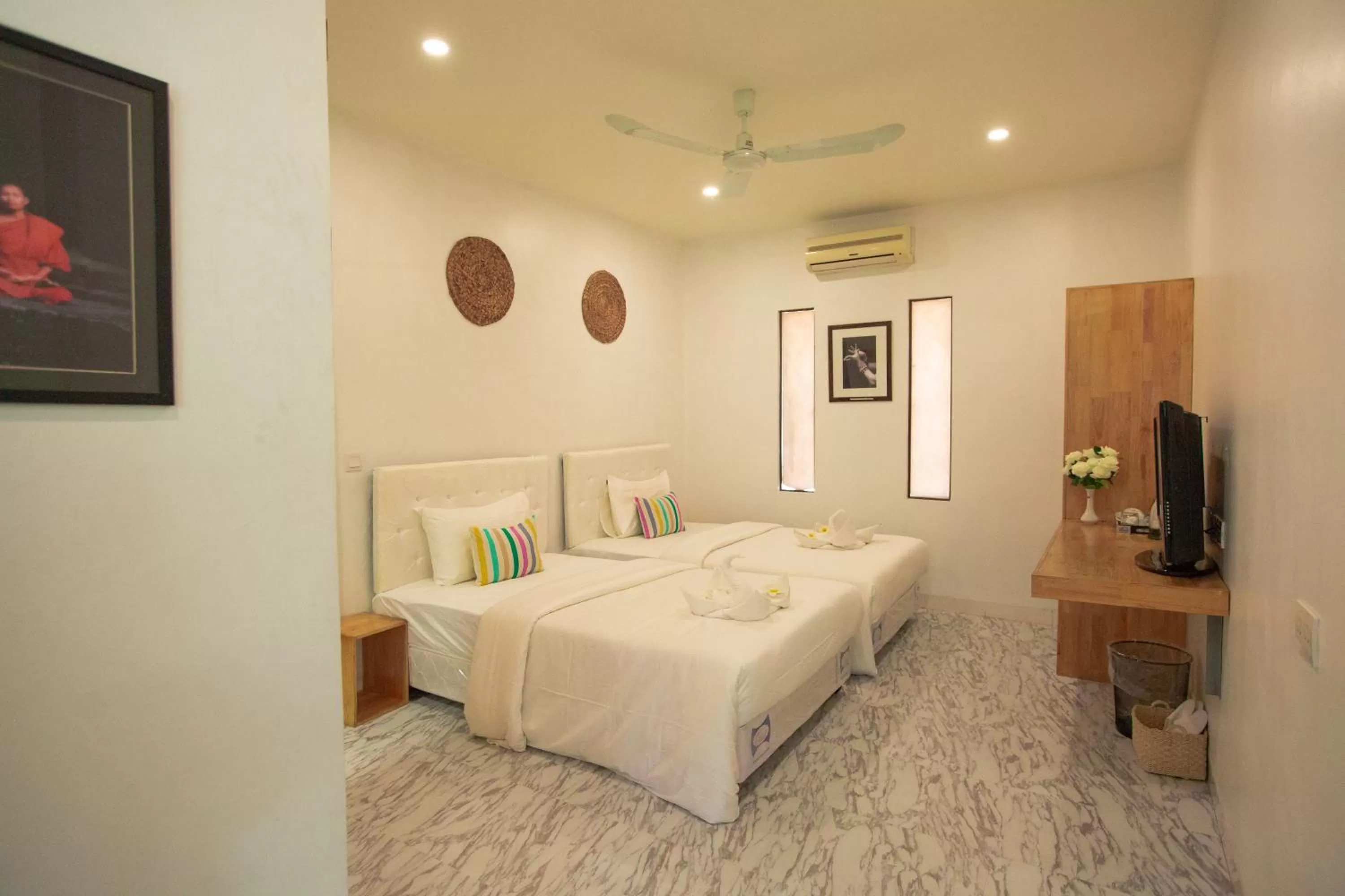 Bedroom, Bed in Bamboo9 Boutique