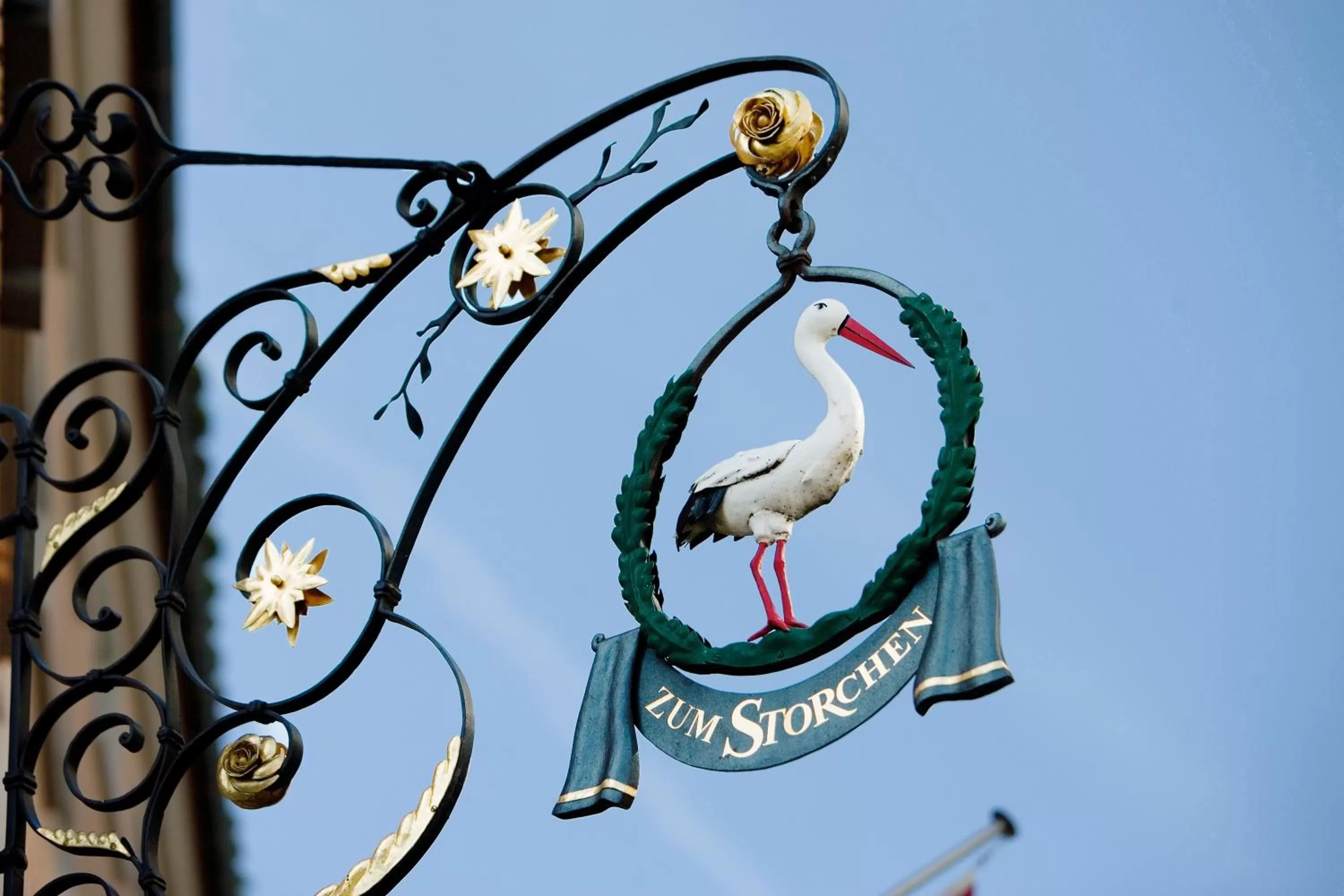 Decorative detail in Storchen Zürich - Lifestyle Boutique Hotel