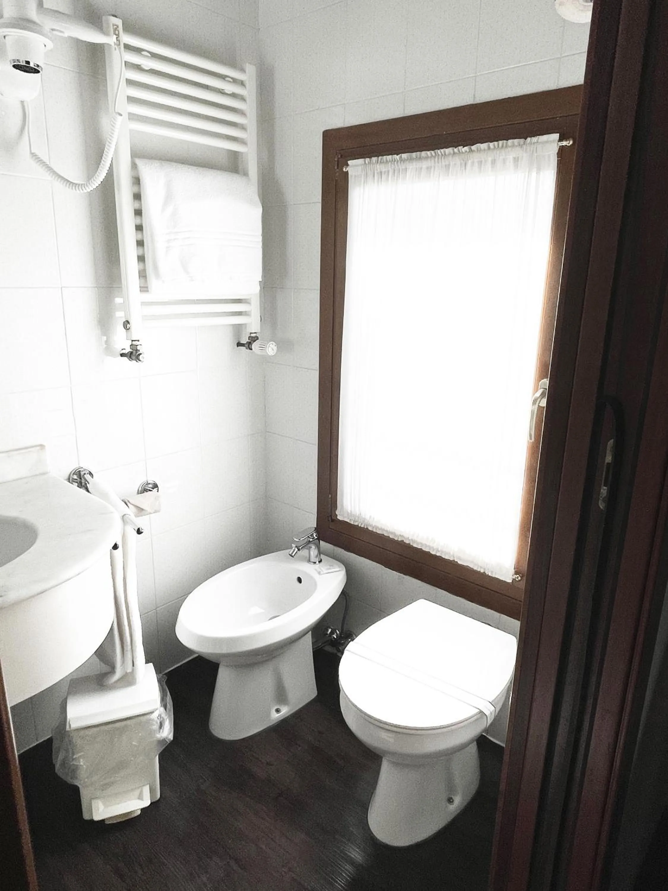 Toilet in Hotel Villa Braida