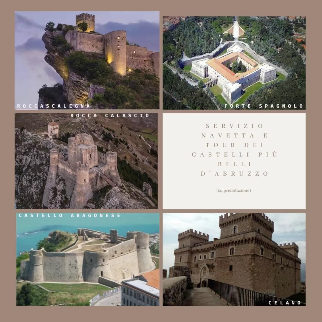 Nearby landmark, Bird's-eye View in Il Castello di Atessa