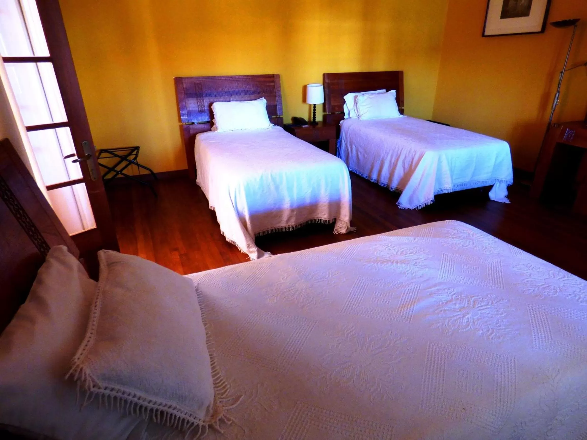 Bed in Hotel Villa Antigua