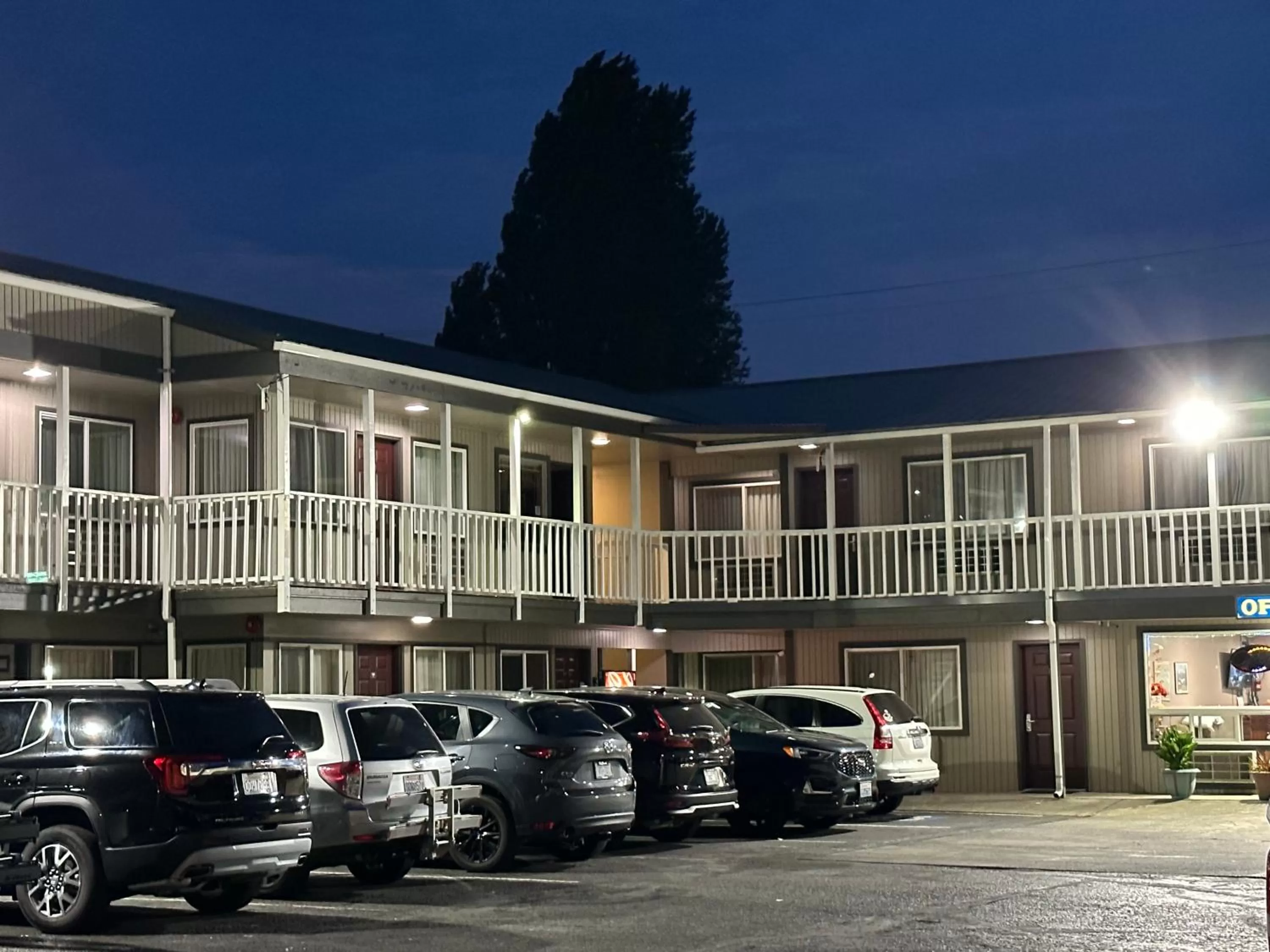 Property building in The Royal Victorian Motel