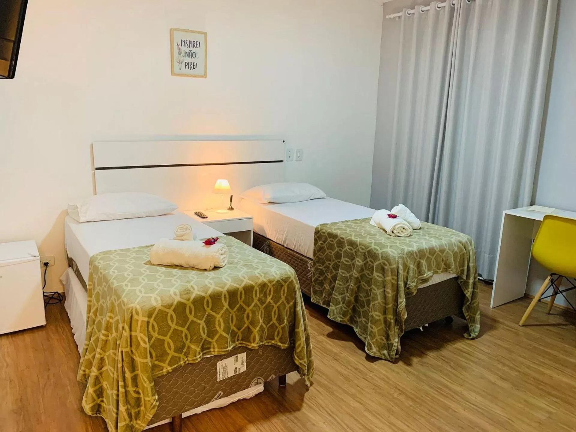 Bed in POUSADA MUNDI MORUMBI