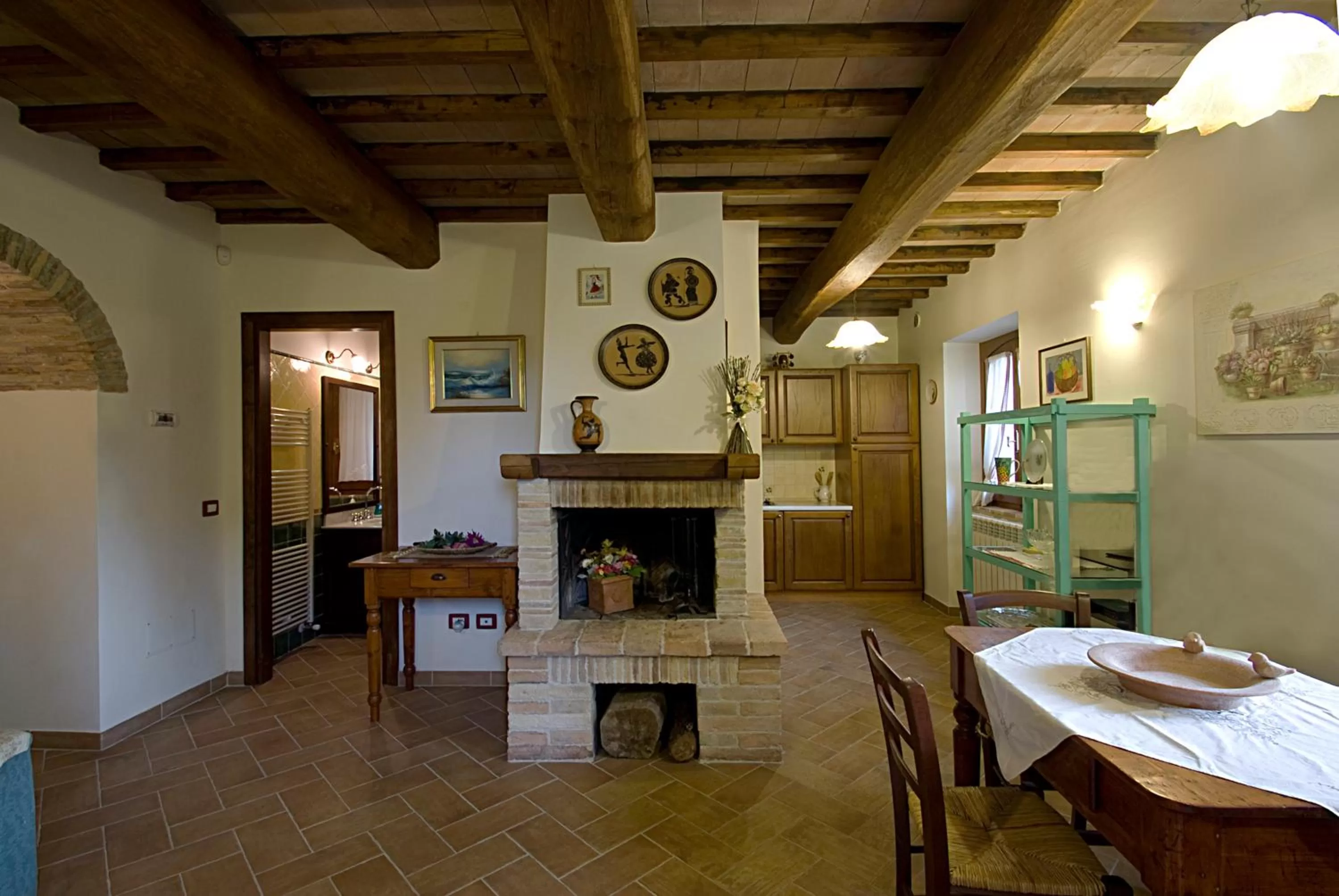 View (from property/room), Seating Area in Casale del Monsignore