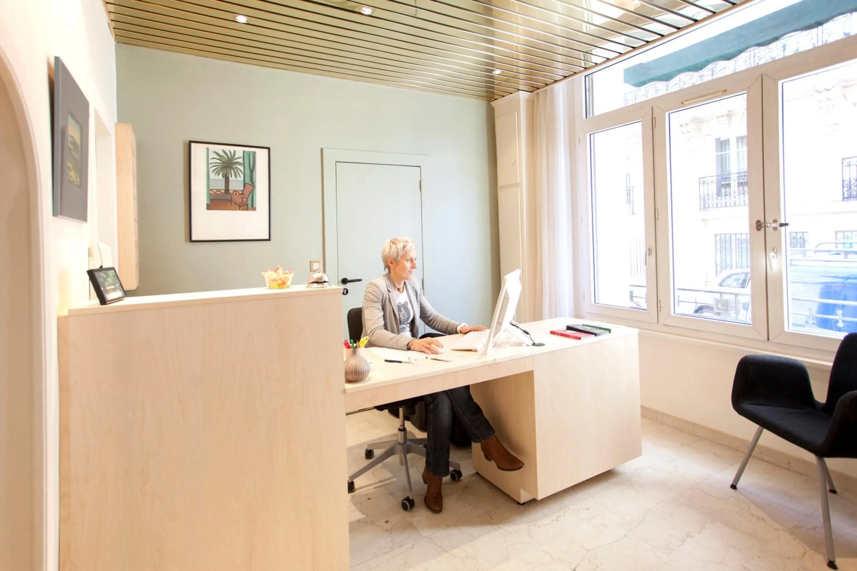 Lobby or reception in Nadaud Hotel