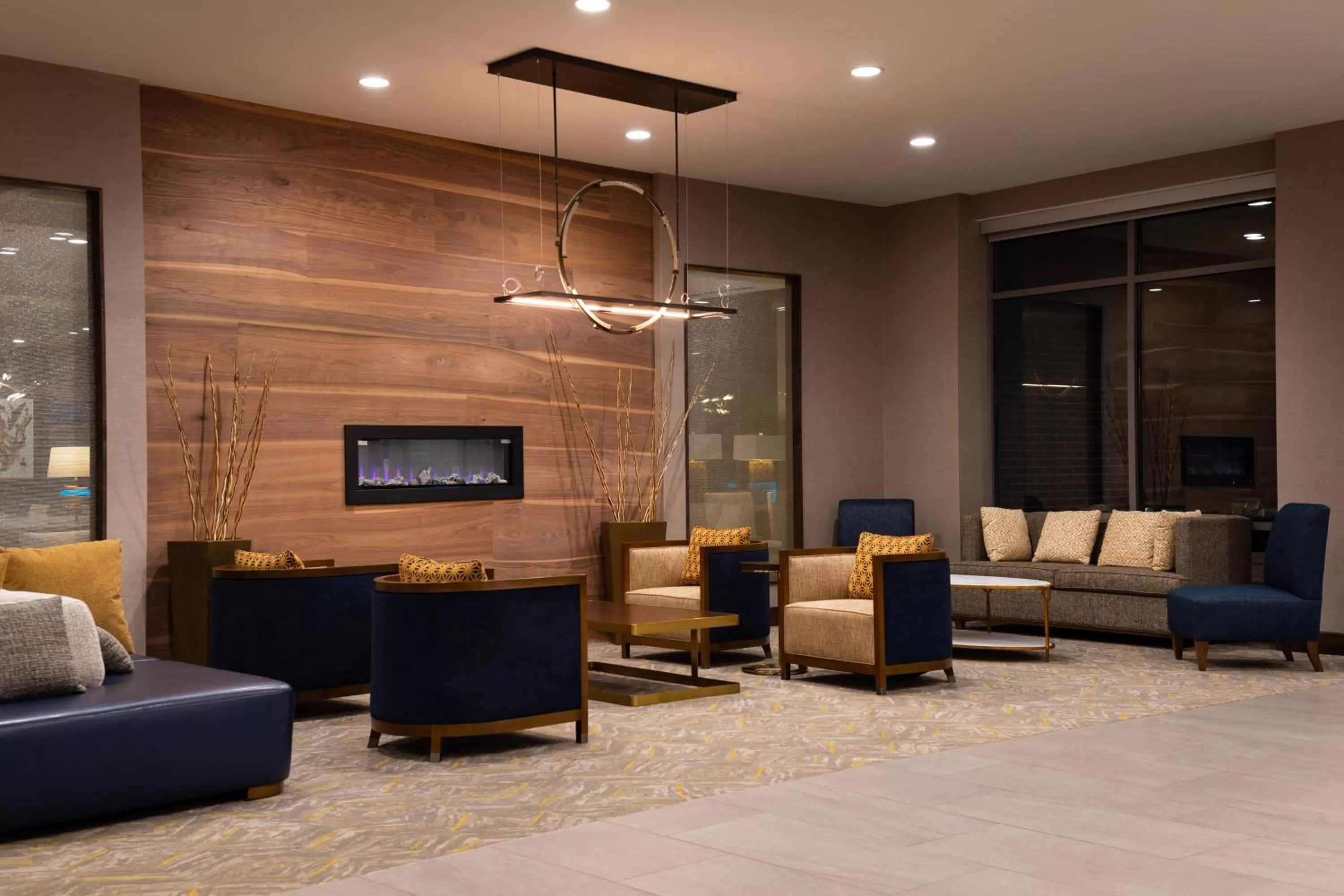 Lobby or reception in Courtyard by Marriott Charlotte Northlake