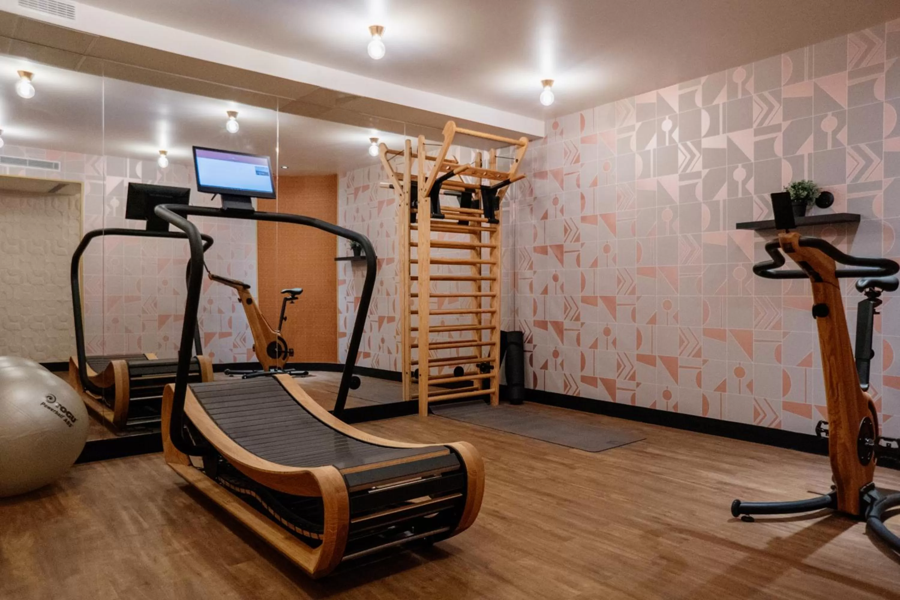 Fitness centre/facilities in Hôtel Riesner