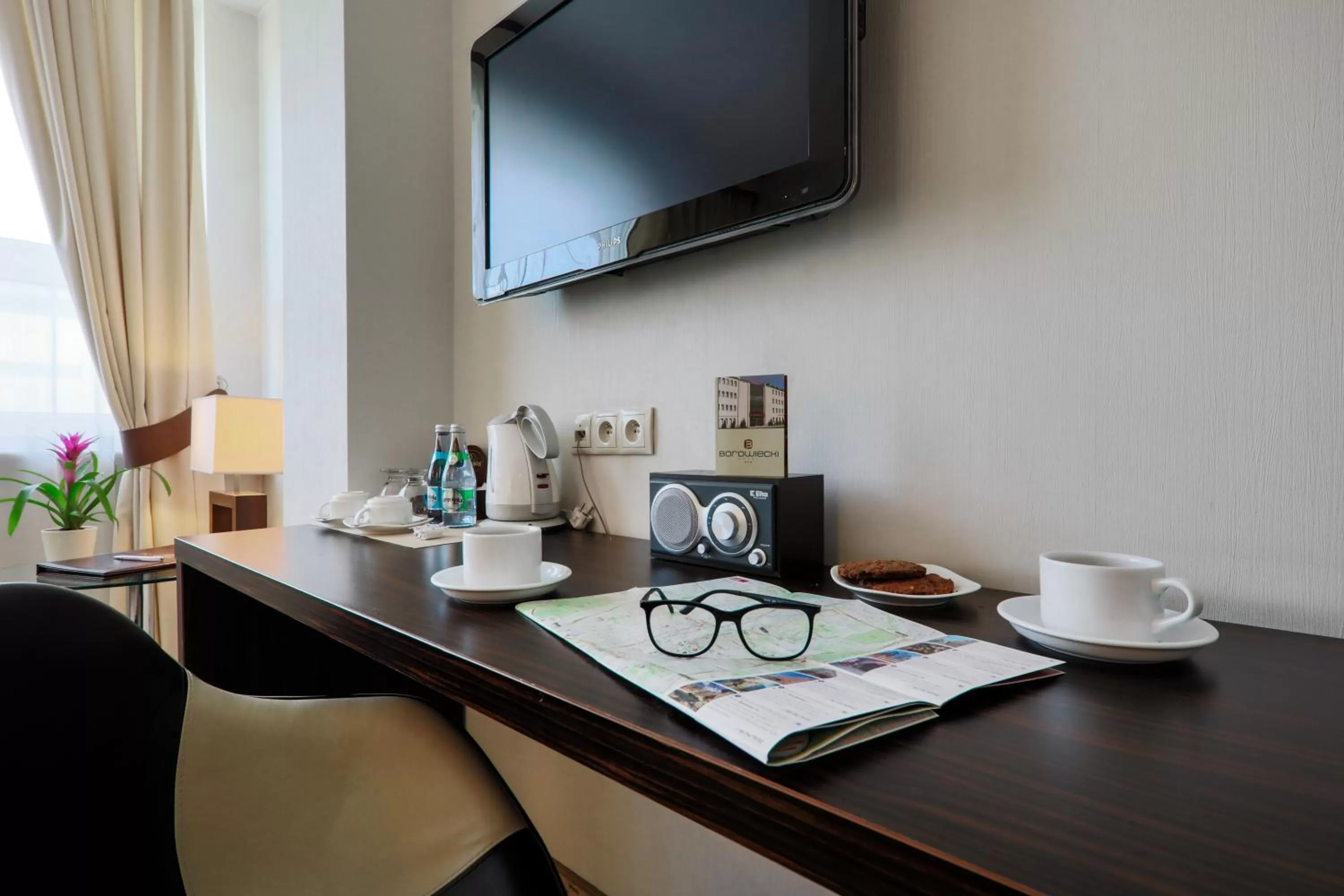 TV and multimedia in Hotel Borowiecki