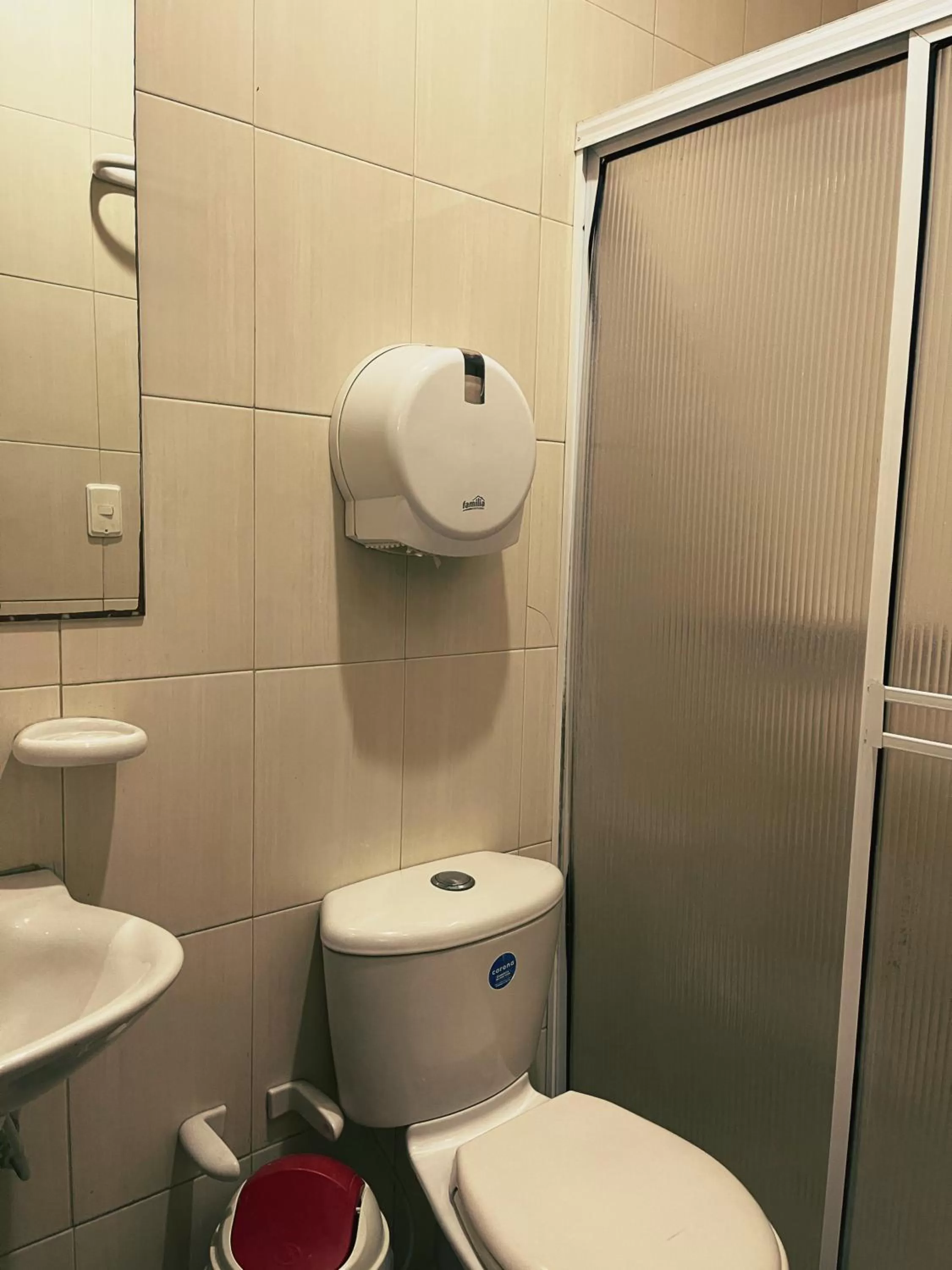 Bathroom in Hotel Cangrejalito