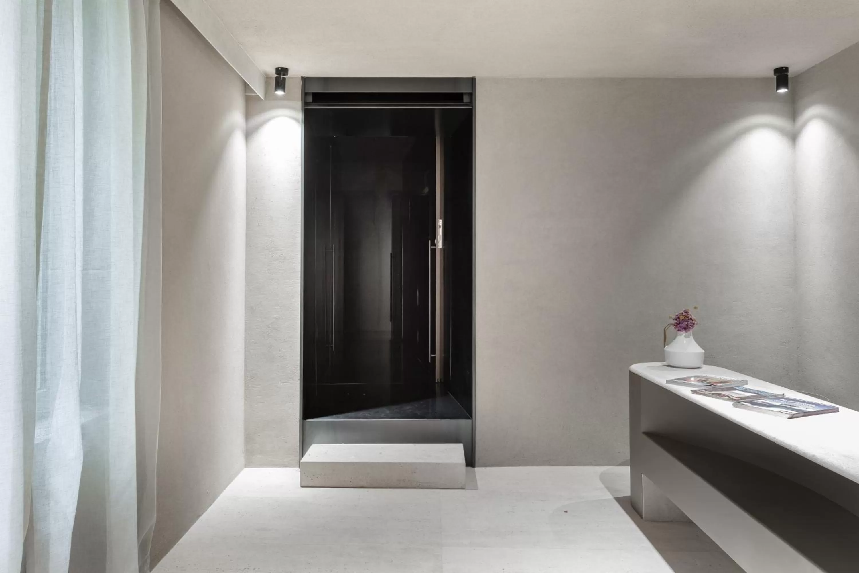 Decorative detail, Bed in Elysium Suites collection