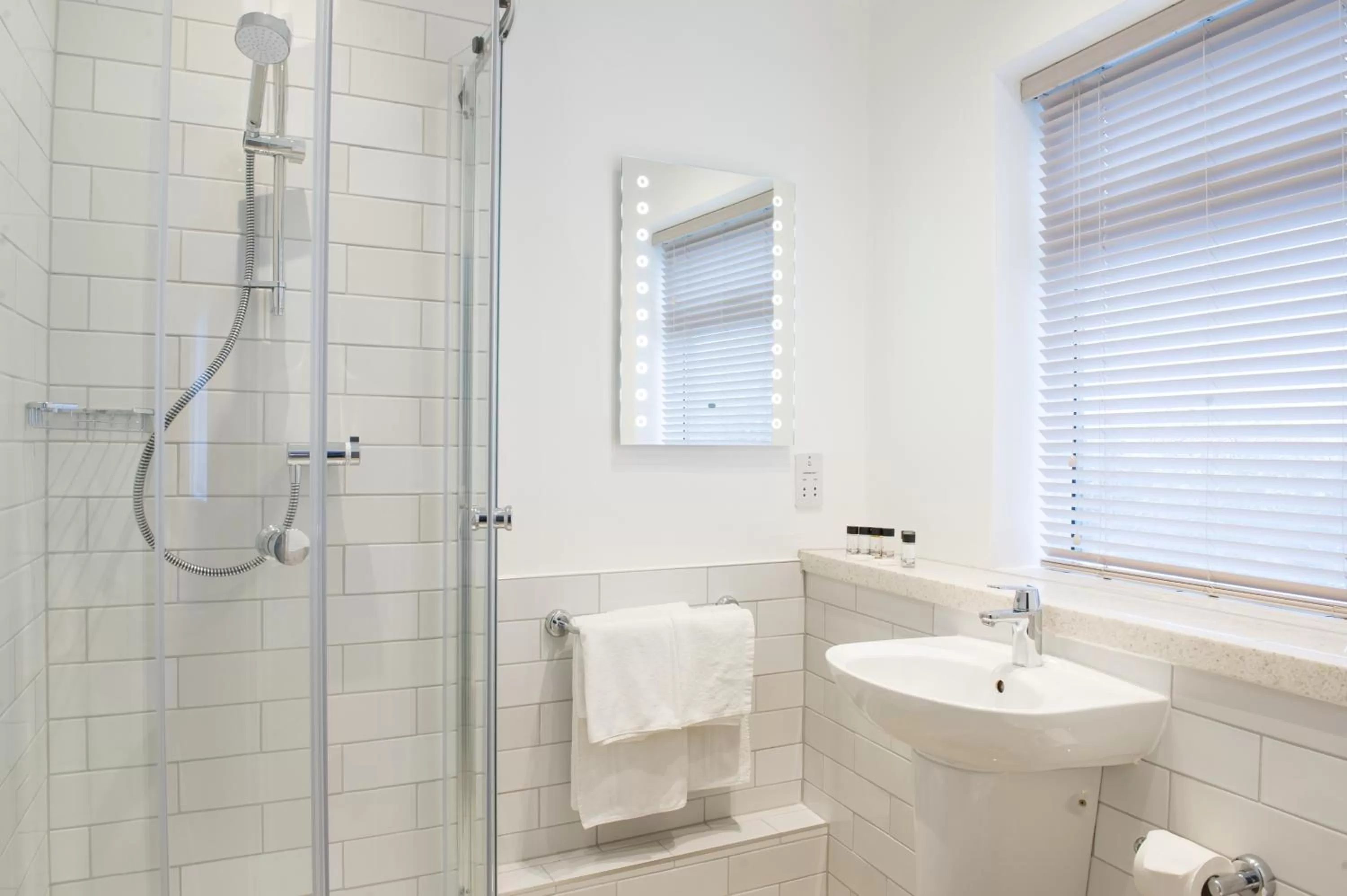 Shower, Bathroom in Toby Carvery Doncaster by Innkeeper's Collection