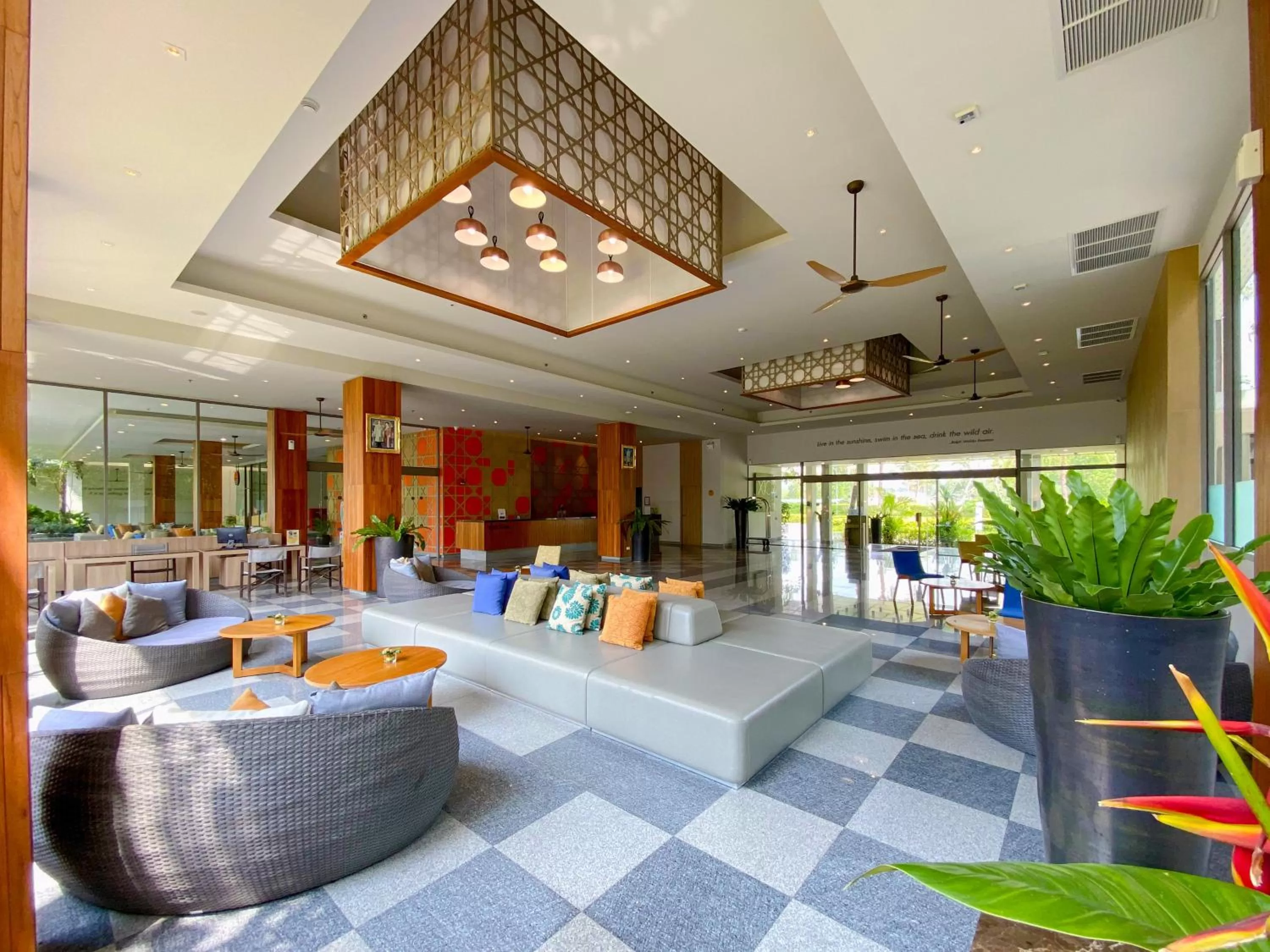 Lobby or reception in X10 Khaolak Resort