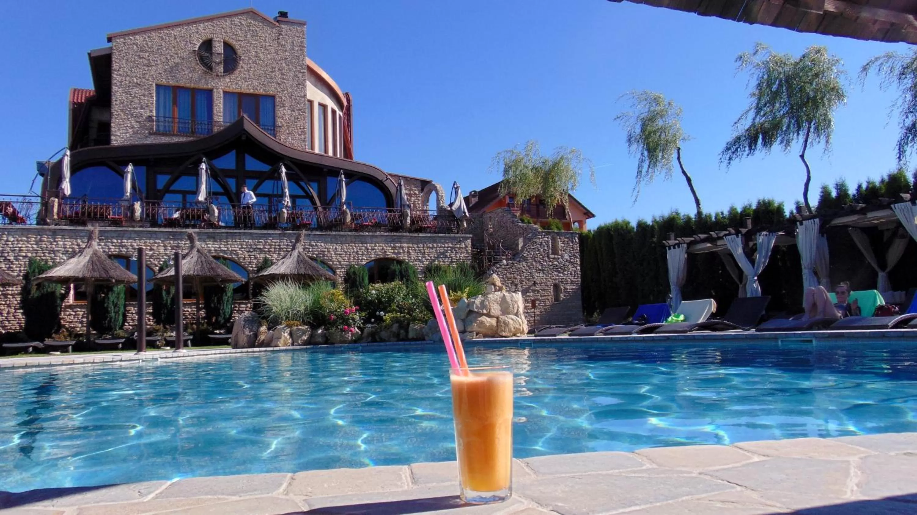 Swimming pool in Castel Transilvania